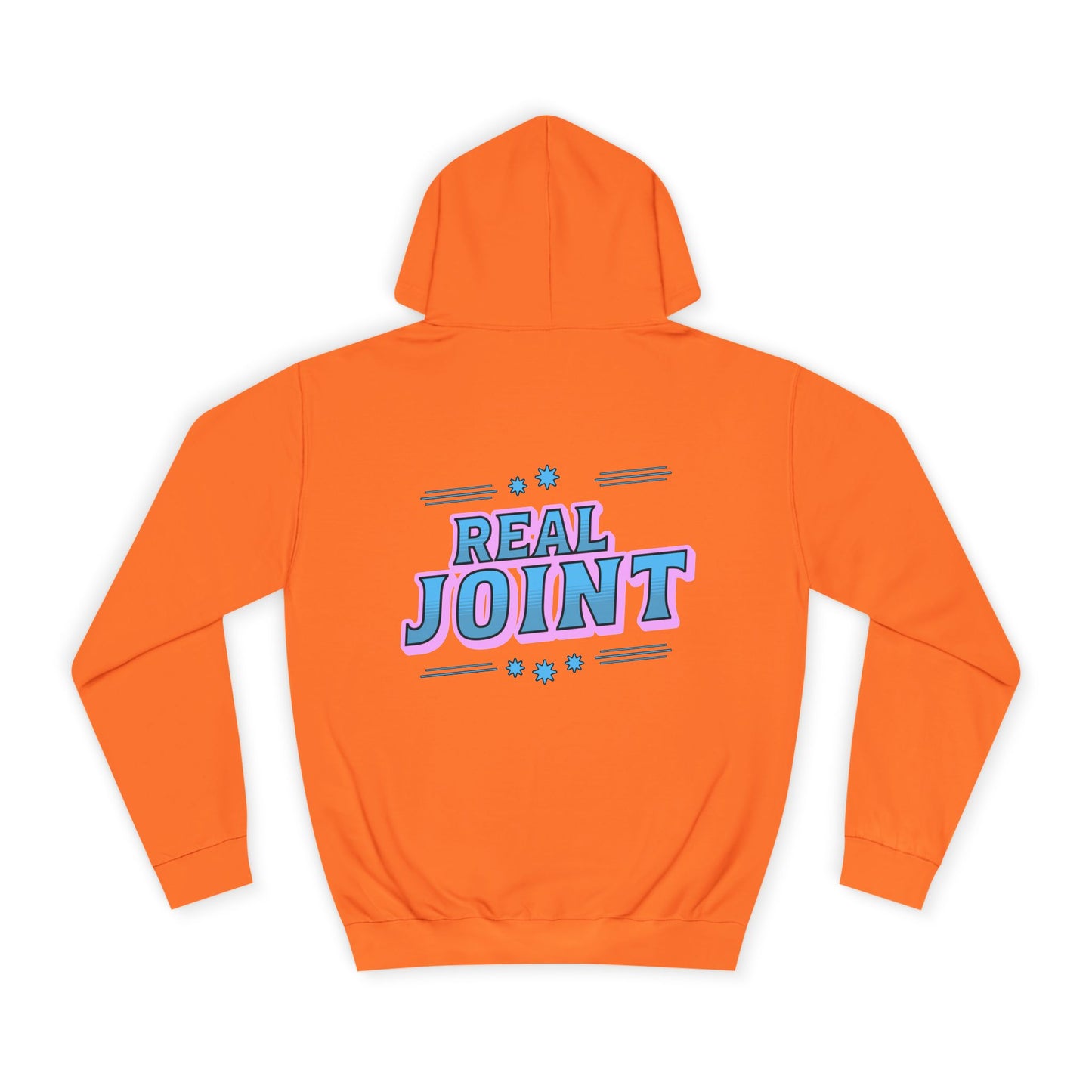 Unisex Hoodie - 'Real Joint' Graphic Sweatshirt for Casual Style