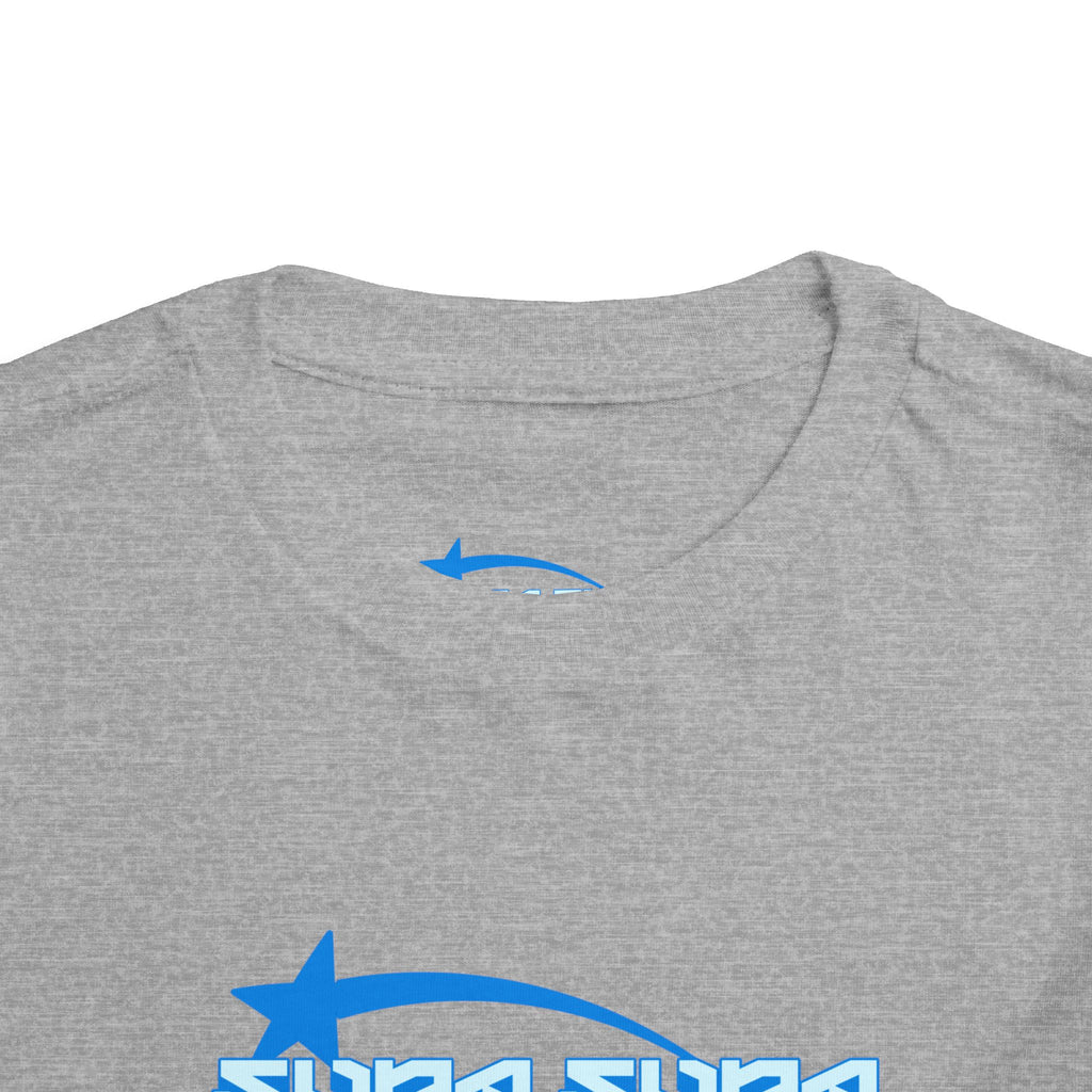 Toddler Tee — Blue Star 'Supa Supa' Graphic Shirt