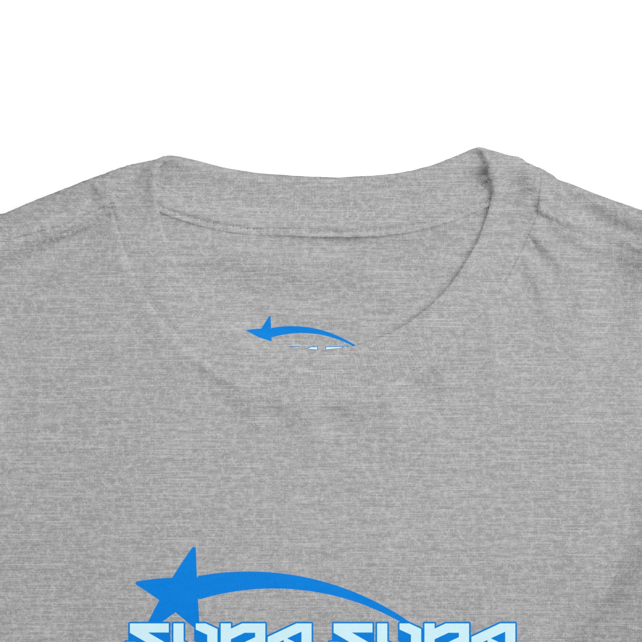 Toddler Tee — Blue Star 'Supa Supa' Graphic Shirt