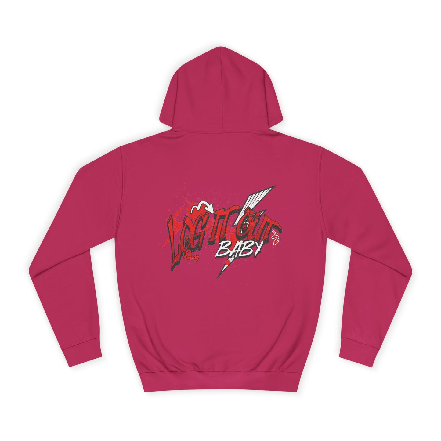 Trendy Log it out Hoodie, Graphic Sweatshirt, Unisex Casual Wear, Stylish Streetwear, Great for Gift Giving