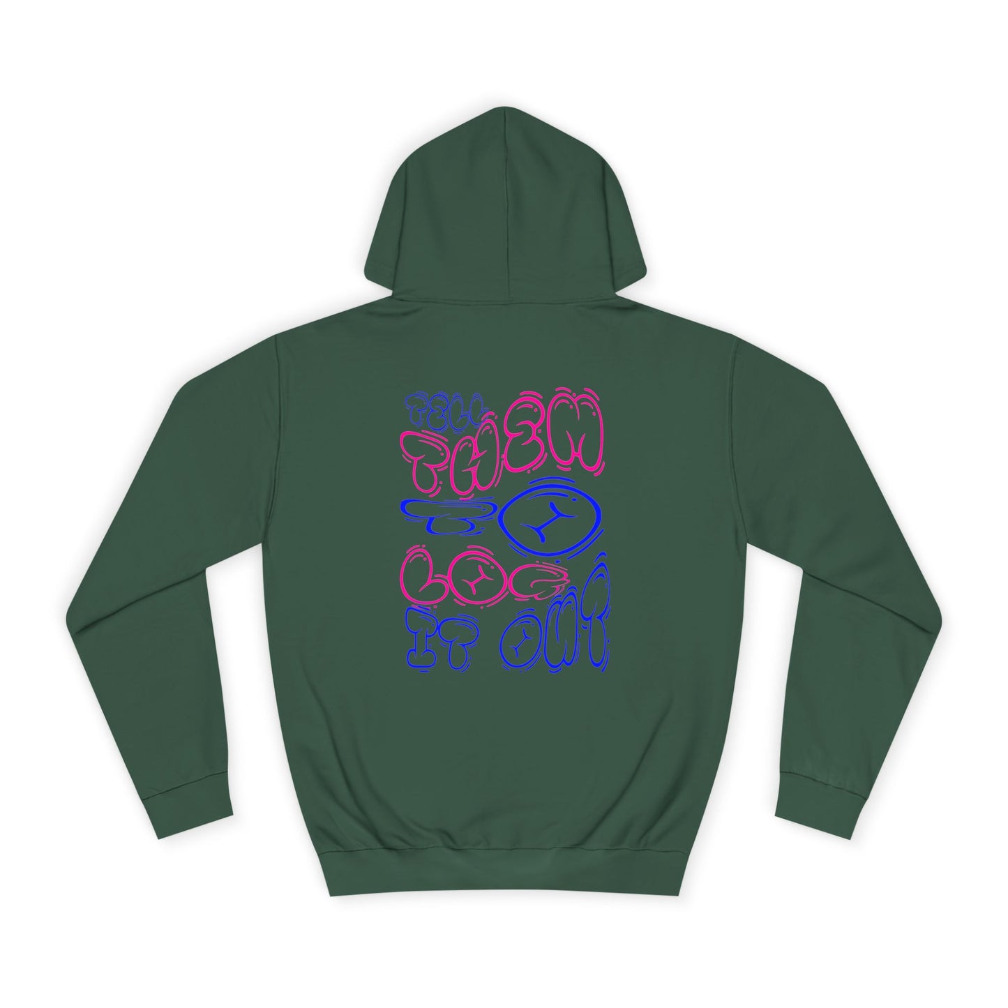 Unisex Log it Out Hoodie with Motivational Design | Cozy Wear, Fun Apparel,Casual
