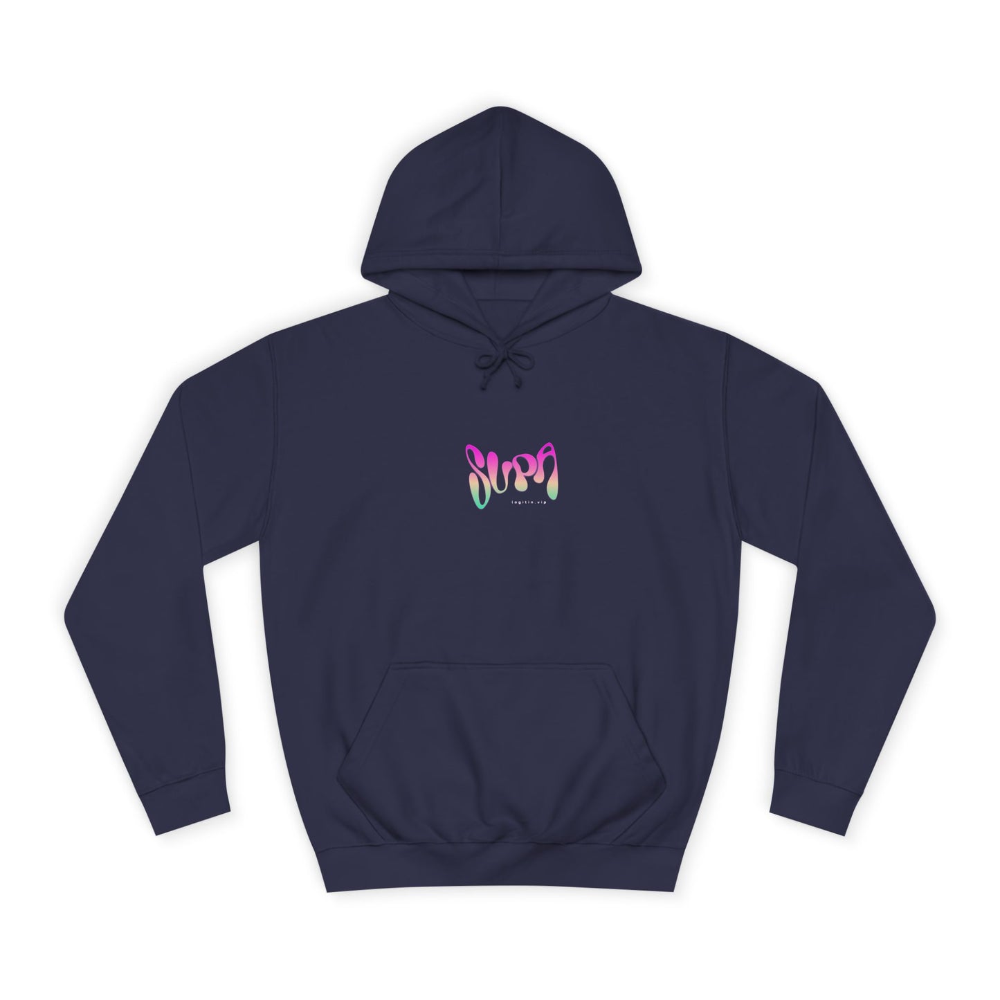 Colorful Unisex Supa Hoodie, Stylish Sweatshirt, Cozy Apparel, Gift, Trendy wear, Motivational Fashion