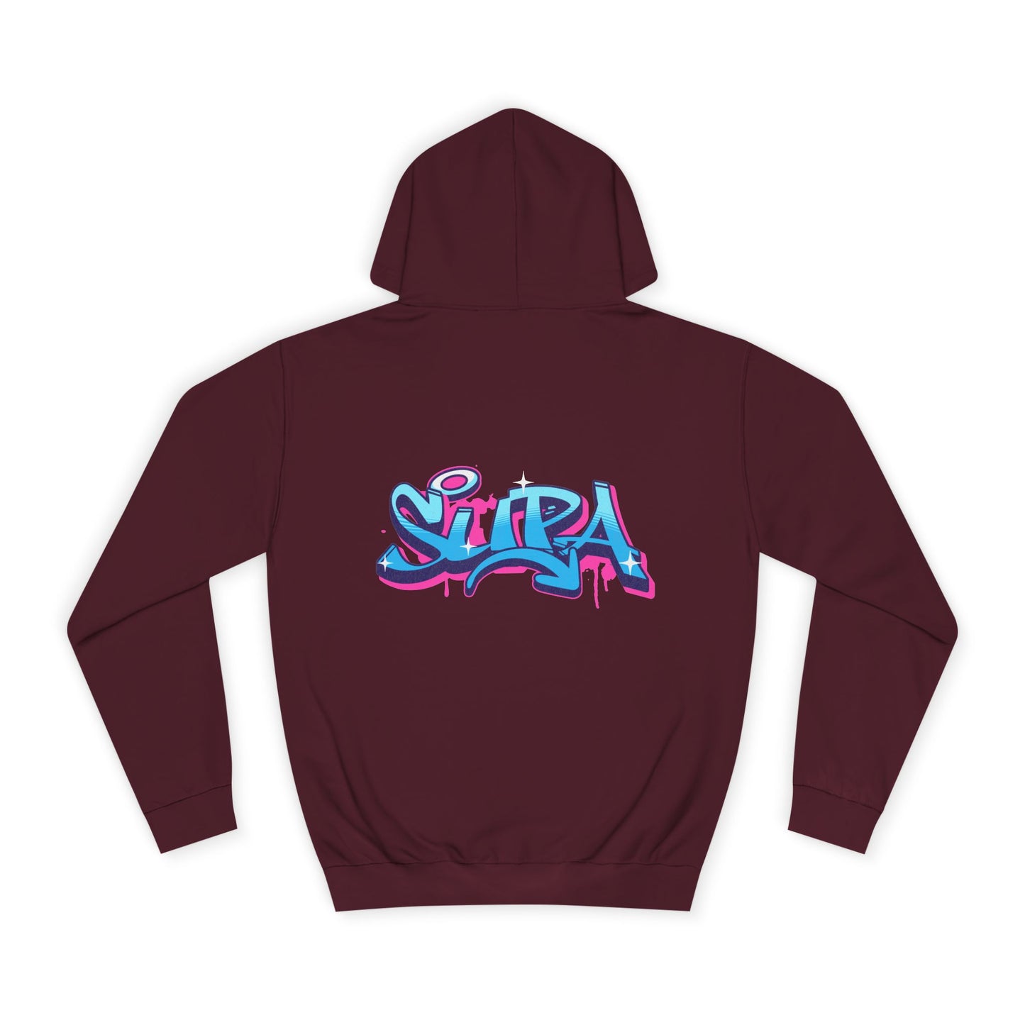 Unisex Hoodie with Colorful Graffiti Design - Casual Streetwear, Custom Apparel, Gift, Everyday Wear, Cozy Layering