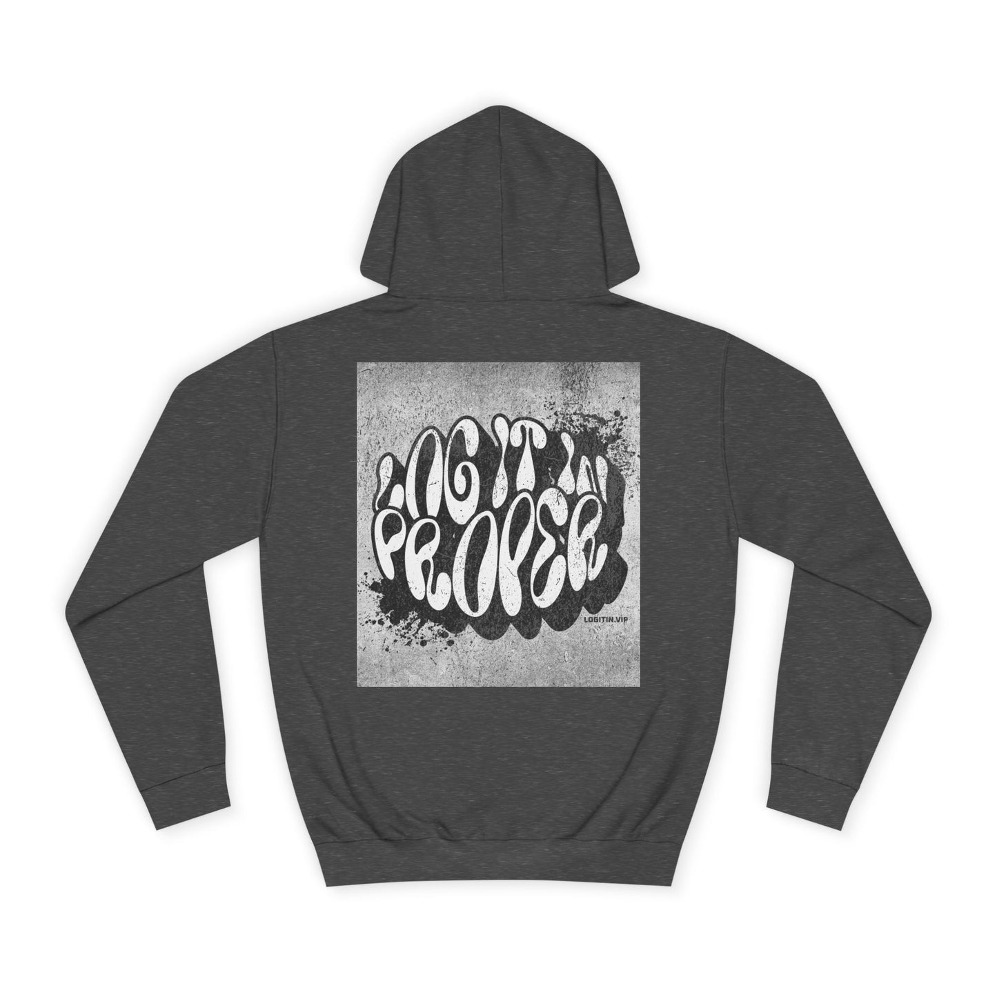 Unisex Hoodie with Inspirational Design | Cozy Sweatshirt, Graduation Gift, Campus Wear, Casual Outfit