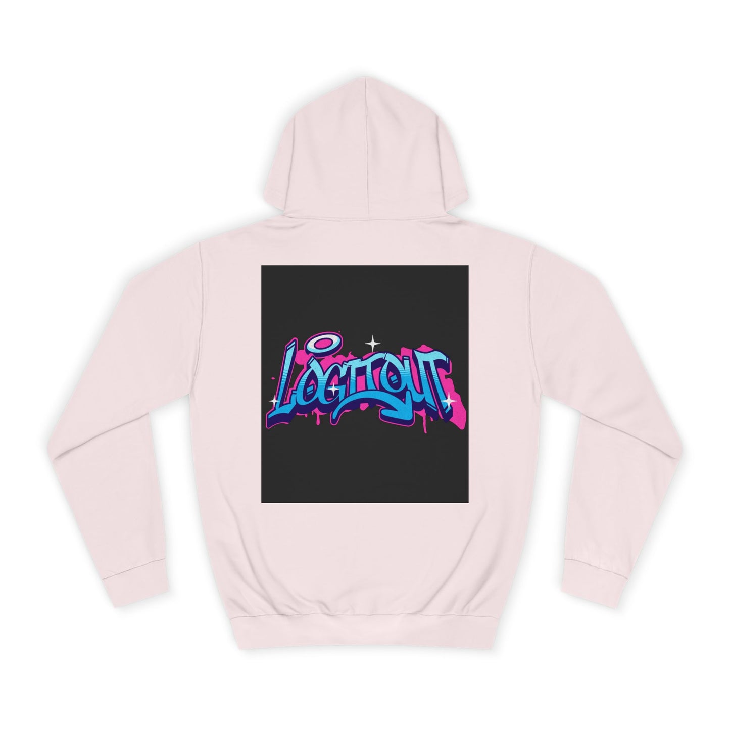 Unisex Hoodie with Colorful Graffiti Design - Trendy Streetwear, Perfect for Life, Gift, Casual Wear