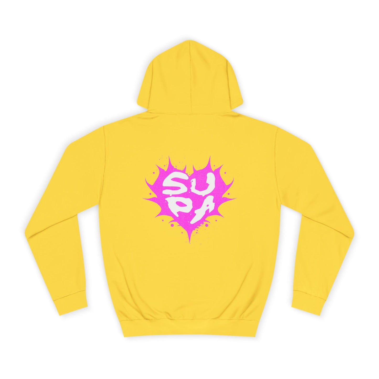 Supa Vibe Unisex Hoodie | Trendy Sweatshirt for, Casual Wear,Life, Gift for Graduates, Unique Fashion Statement