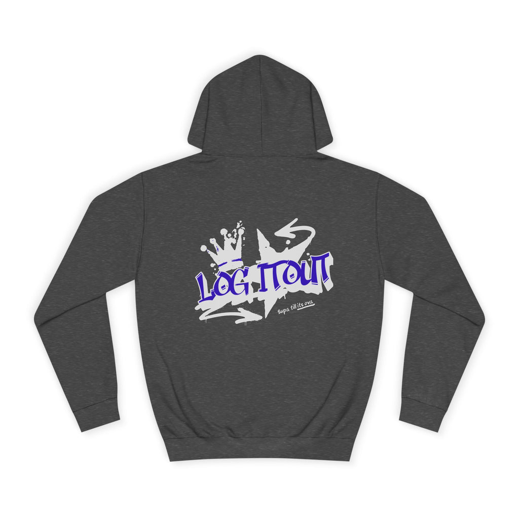 Casual Log it in Hoodie, Unisex Apparel, Trendy Wear, Cozy Street Style, Ideal Gift, Comfortable Fashion