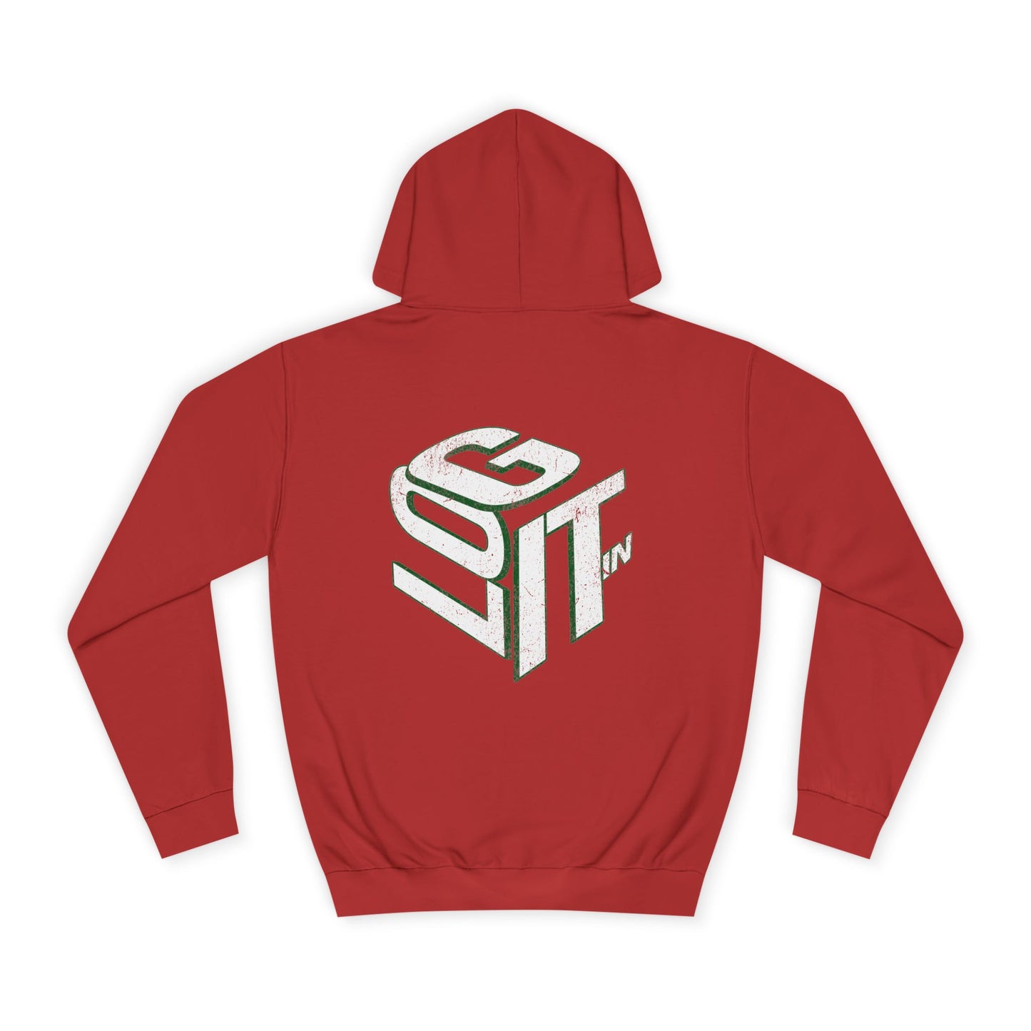 Stylish Unisex  Hoodie with Design, Log it in Sweatshirt, Casual Hoodie, Modern Apparel, Unique Gear
