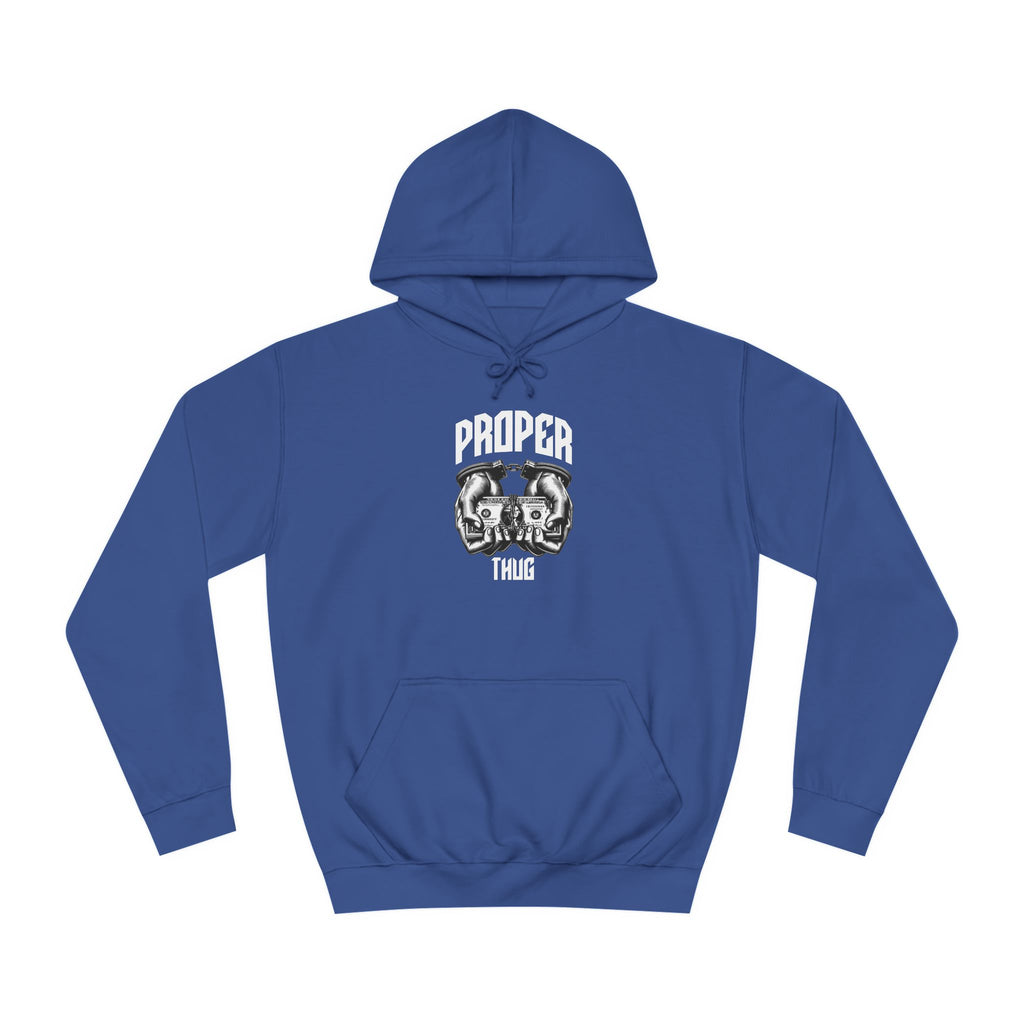 Unisex Hoodie - Proper Thug Design