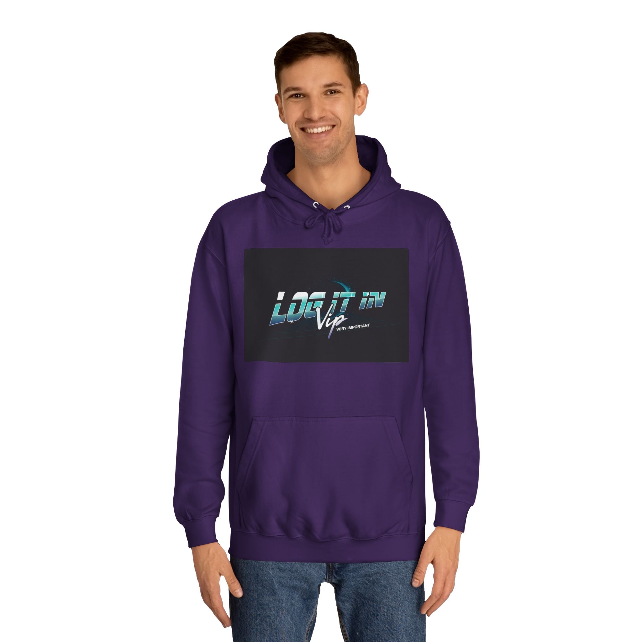 'log it in,Hoodie, Casual Wear, Unisex Fashion, Perfect for Every day Life, Stylish Gift, Cozy & Trendy Sweatshirt