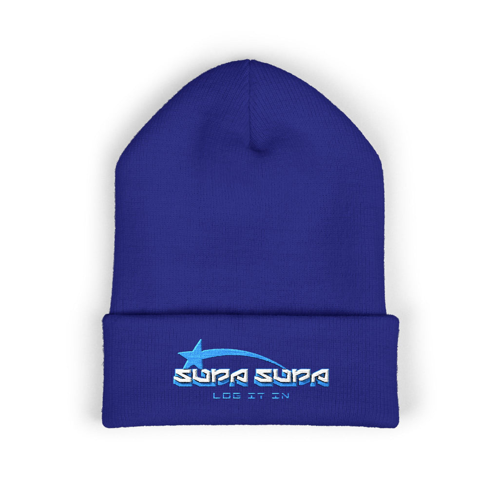 "Supa Supa" Classic Cuffed Beanie (Embroidery)