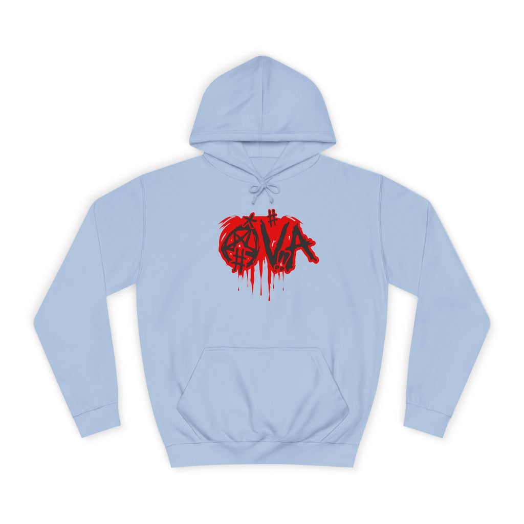 Edgy Unisex Hoodie with Graffiti-Style Print, Urban Streetwear, Apparel, Gift for any body, Casual Fashion