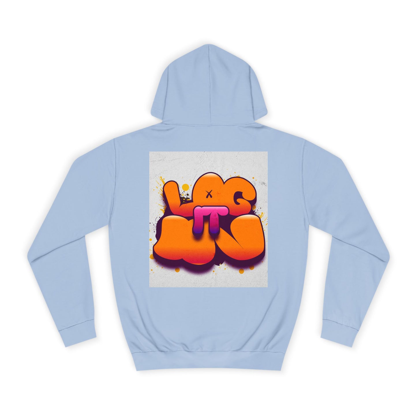 Vibrant Graffiti Log it in Hoodie, Trendy Sweatshirt, Casual Streetwear, Unique Gift, Artsy Apparel