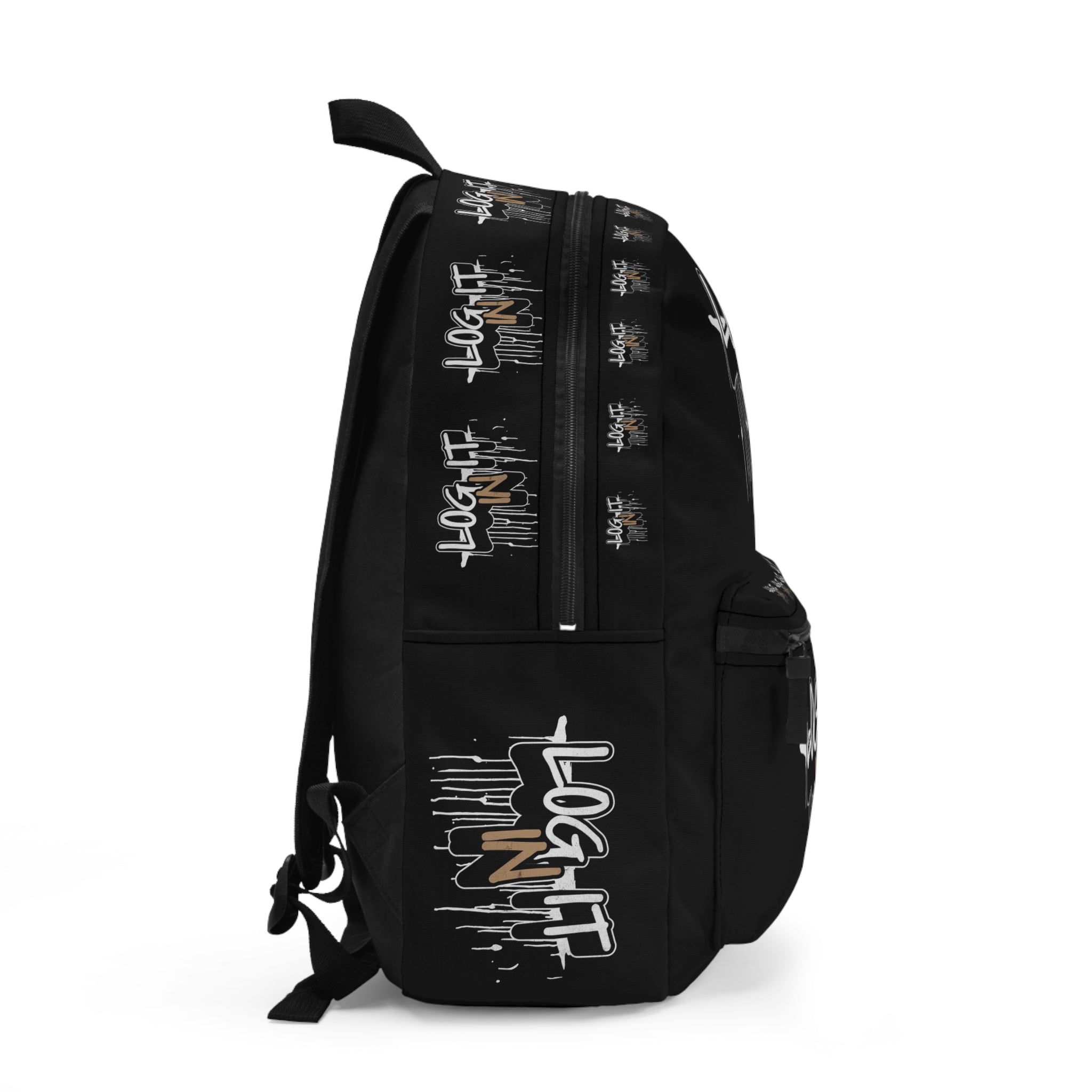 Log It In Backpack — Urban Graffiti Backpack for Students & Creatives