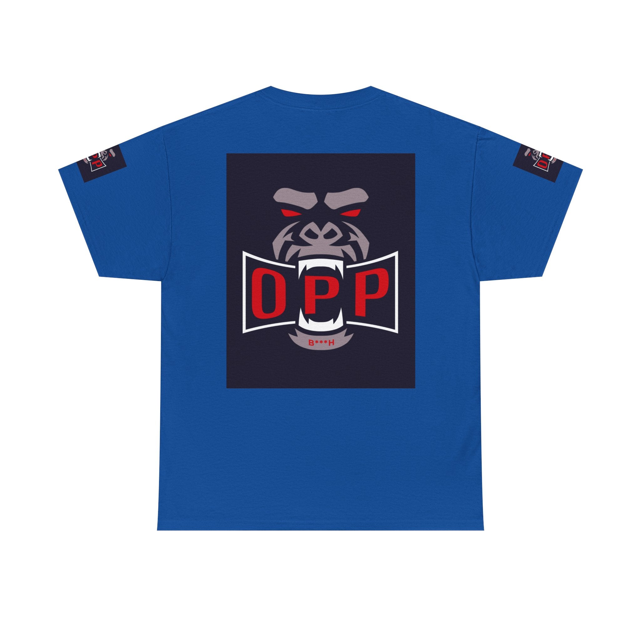 Gorilla OPP Graphic Tee — Bold Red & Black Urban Streetwear Shirt