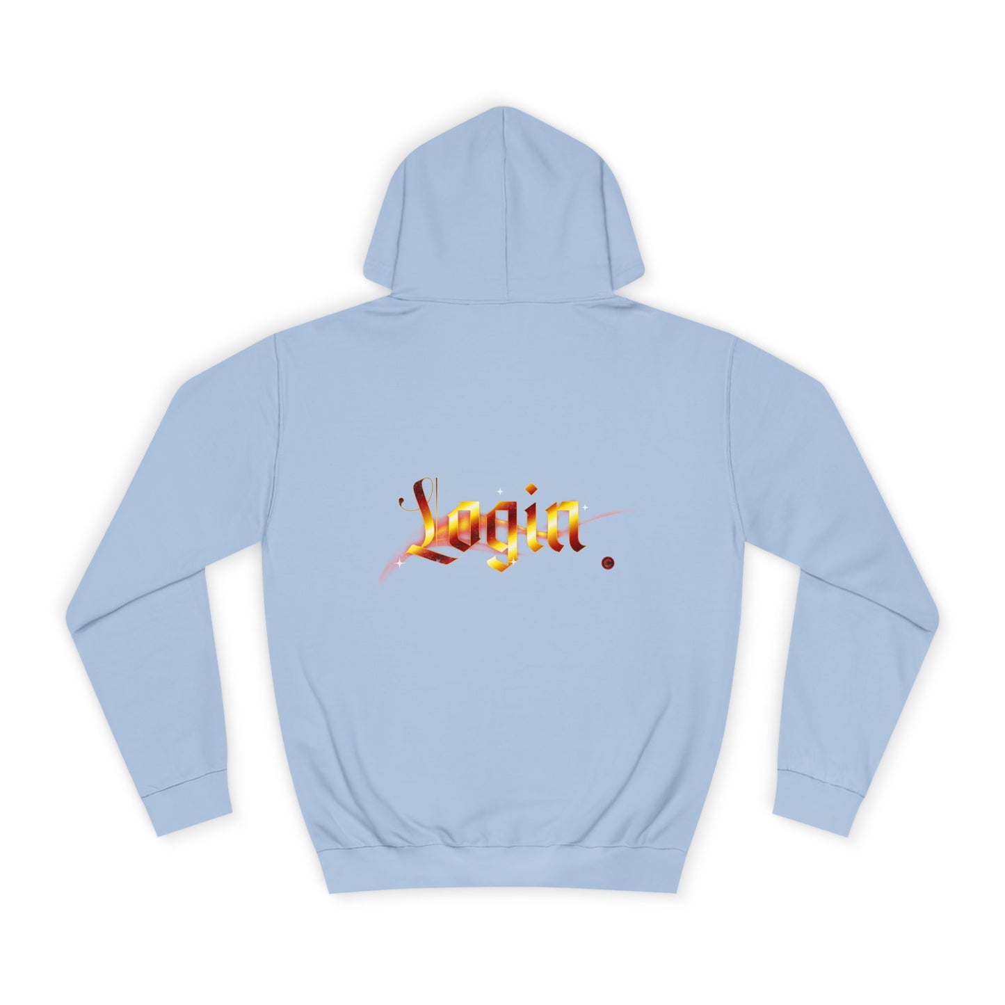 Aesthetic 'Login' Unisex Hoodie, Cozy Trendy Wear, Gift for Any One, Warm Casual Style, Trendy Hoodie