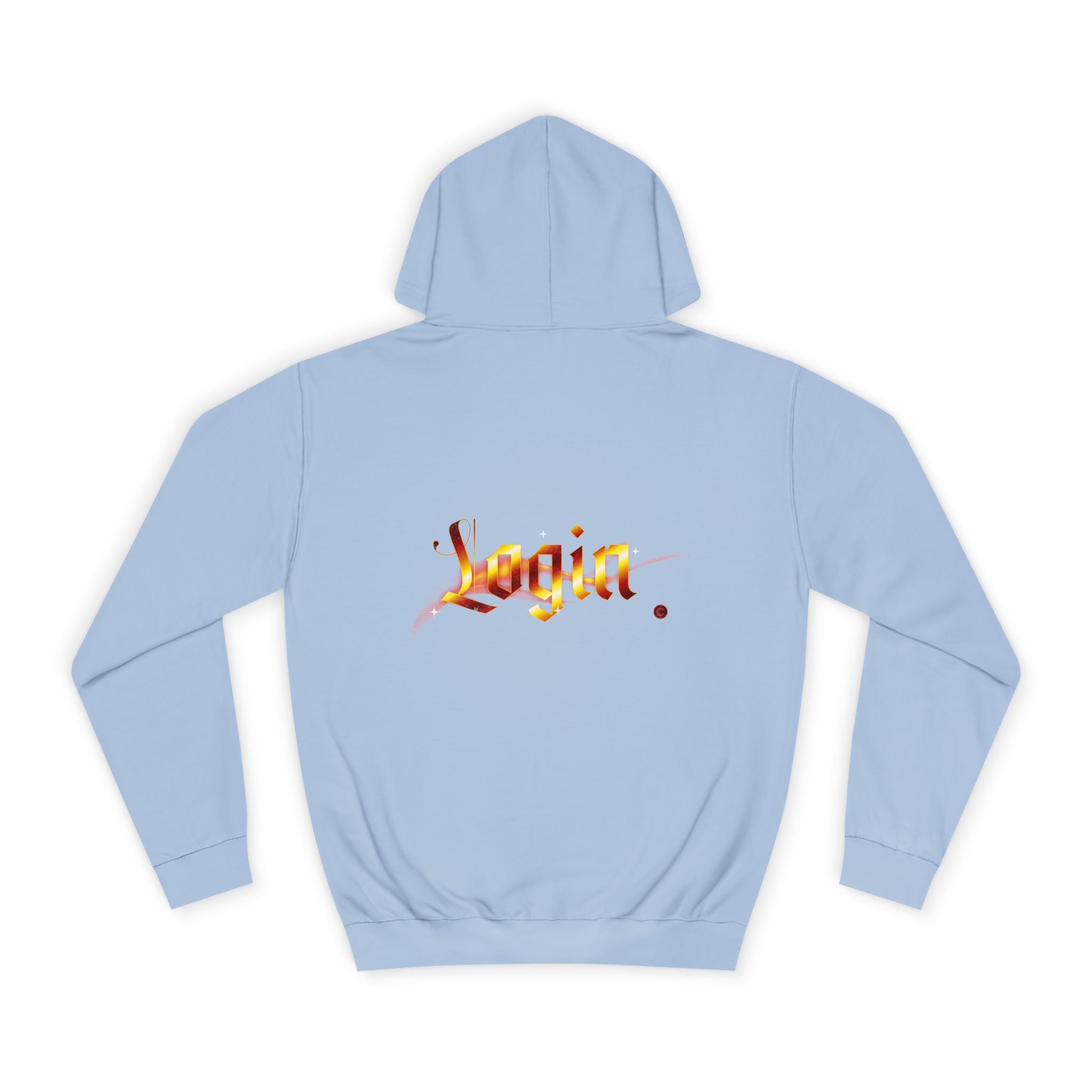 Aesthetic 'Login' Unisex Hoodie, Cozy Trendy Wear, Gift for Any One, Warm Casual Style, Trendy Hoodie