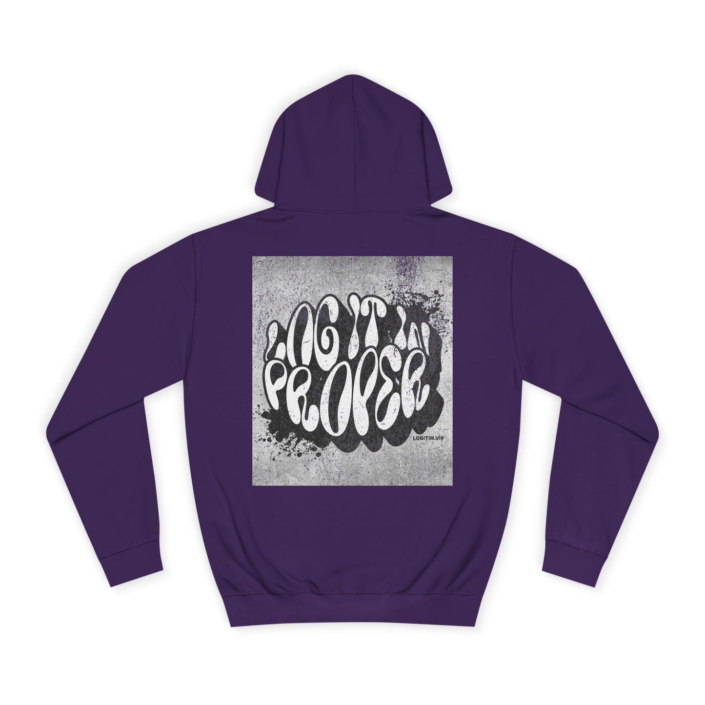 Unisex Hoodie with Inspirational Design | Cozy Sweatshirt, Graduation Gift, Campus Wear, Casual Outfit