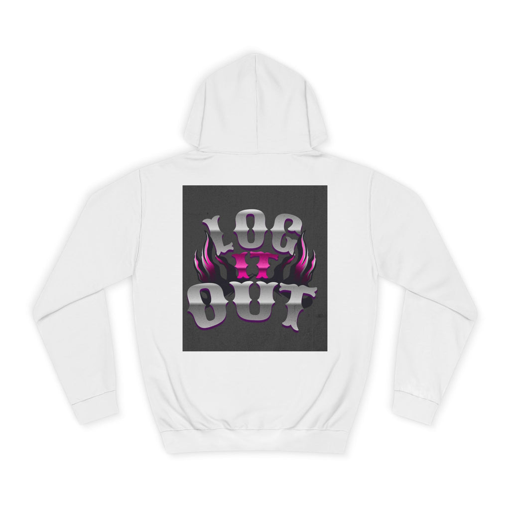 Cool Unisex Log it out Hoodie, Perfect for Any one, Trendy Custom Apparel, Casual Wear, Gift, Streetwear Style