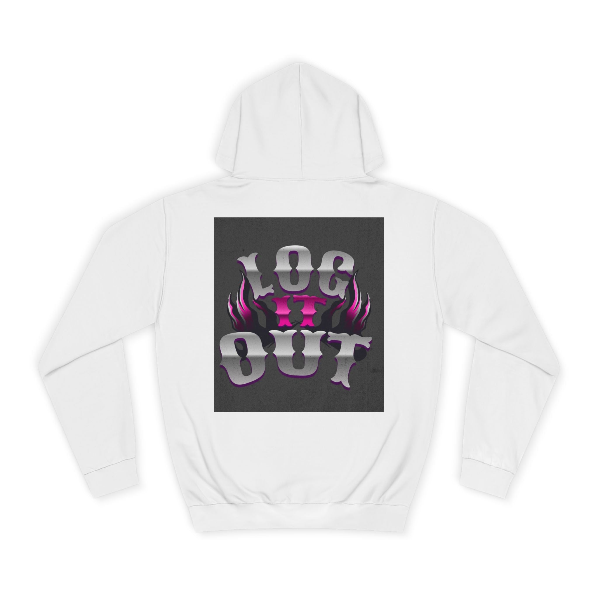 Cool Unisex Log it out Hoodie, Perfect for Any one, Trendy Custom Apparel, Casual Wear, Gift, Streetwear Style