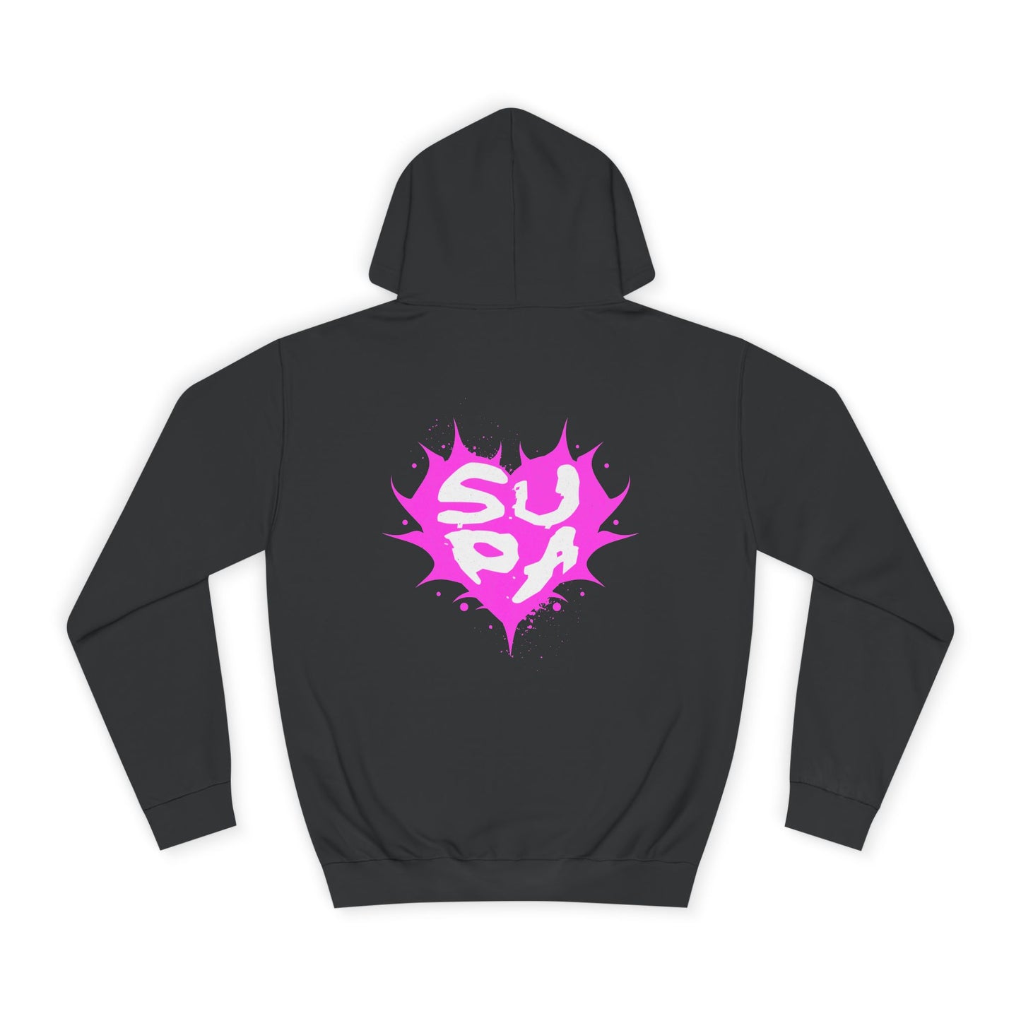 Supa Vibe Unisex Hoodie | Trendy Sweatshirt for, Casual Wear,Life, Gift for Graduates, Unique Fashion Statement