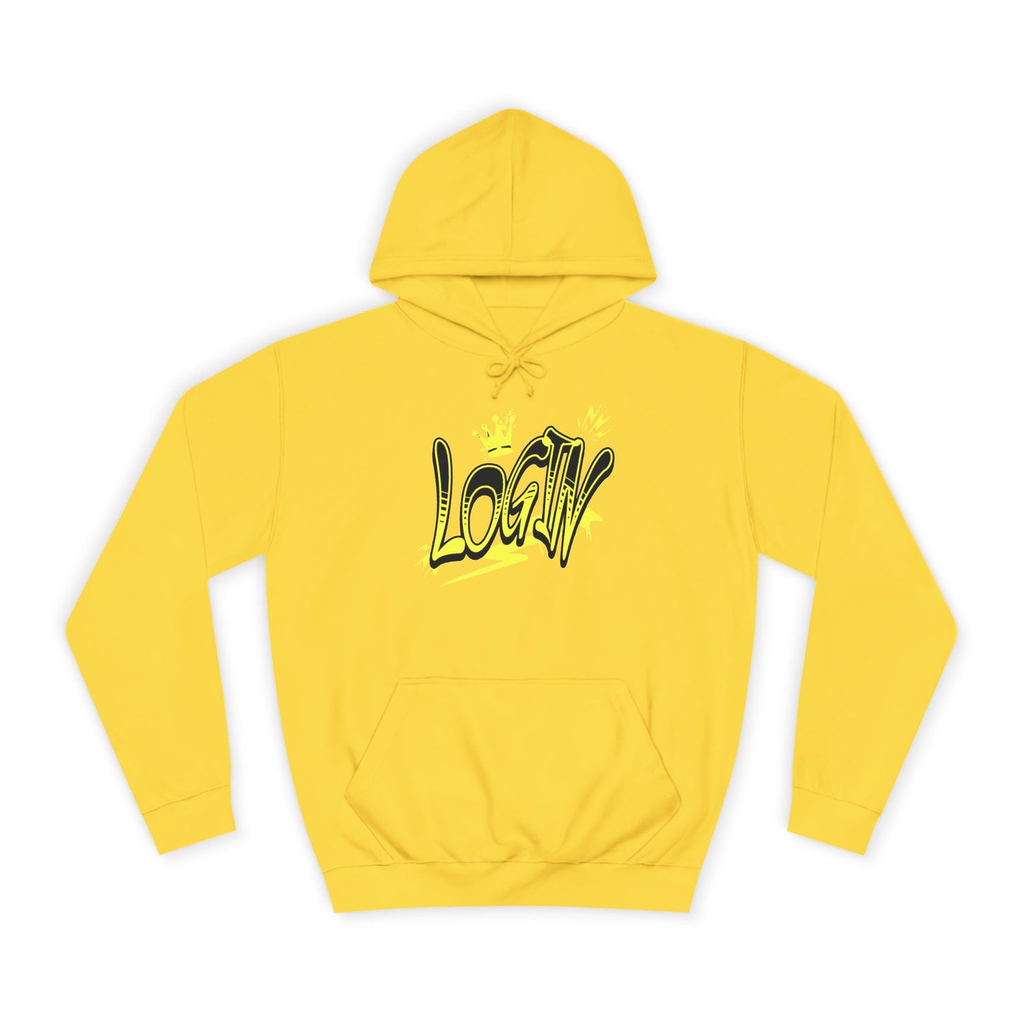 Unisex Hoodie - Bold 'LOGIN' Graphic