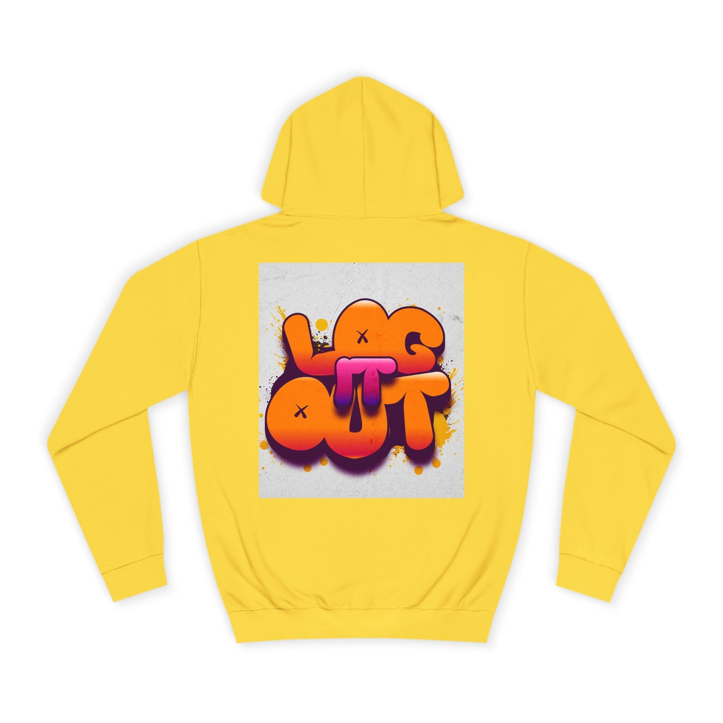 Vibrant Unisex Log it out Hoodie - Trendy, Comfortable Streetwear, Ideal for Life, Casual Outings, Gifts, and more!