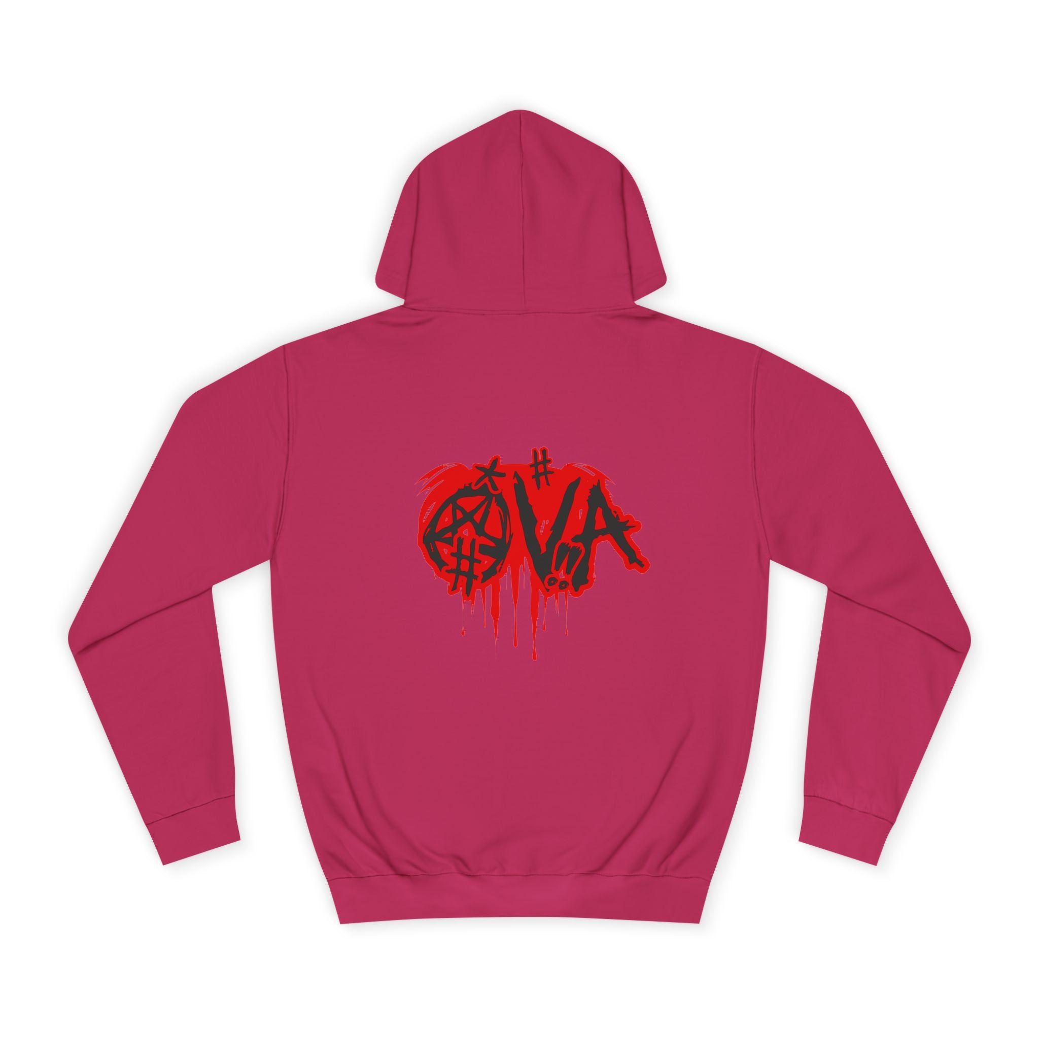 Edgy Unisex Hoodie with Graffiti-Style Print, Urban Streetwear, Apparel, Gift for any body, Casual Fashion