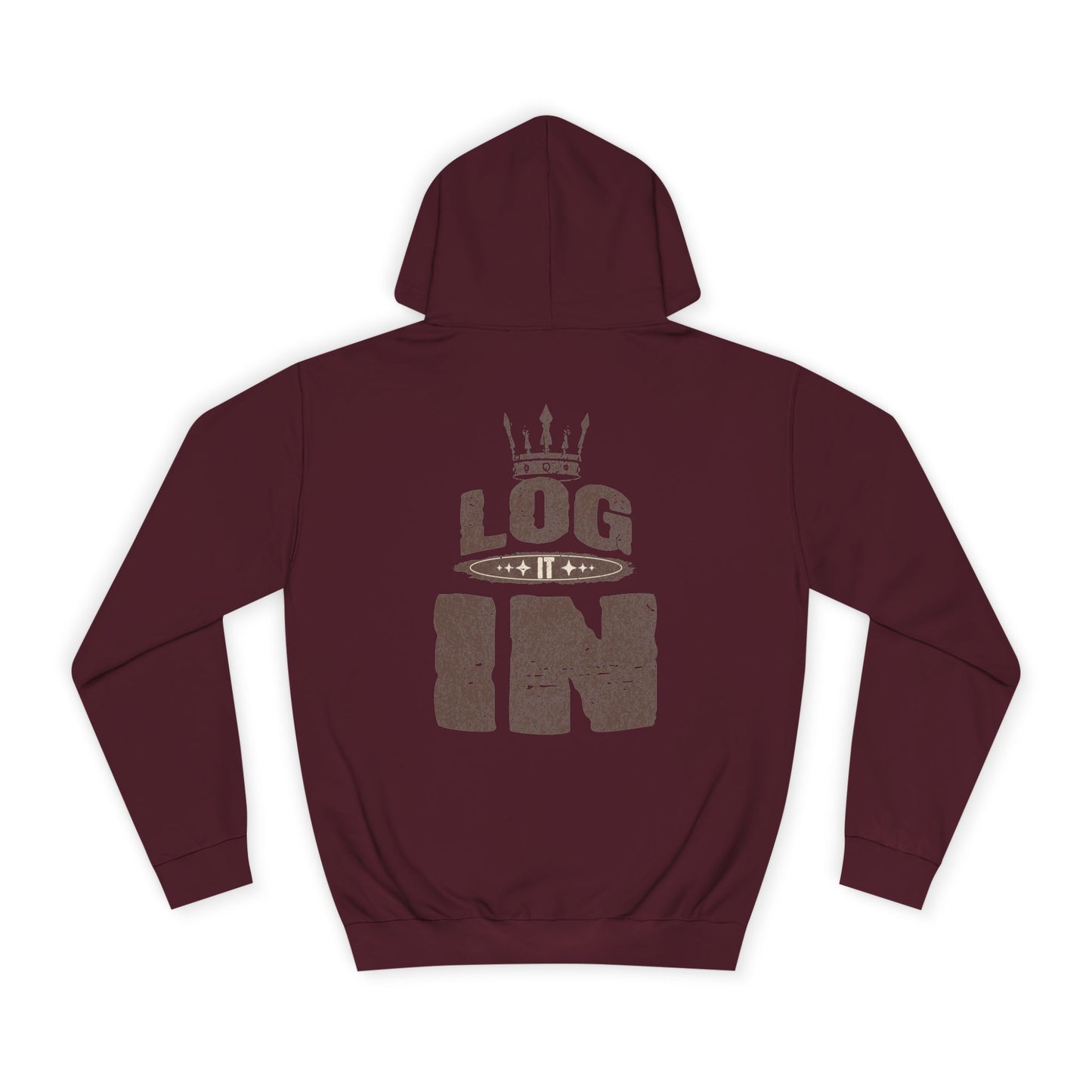Unisex LOG IT IN Hoodie | Cozy Gear, Everyday Comfort, Perfect for Every Day, Casual Outfits, Back to School