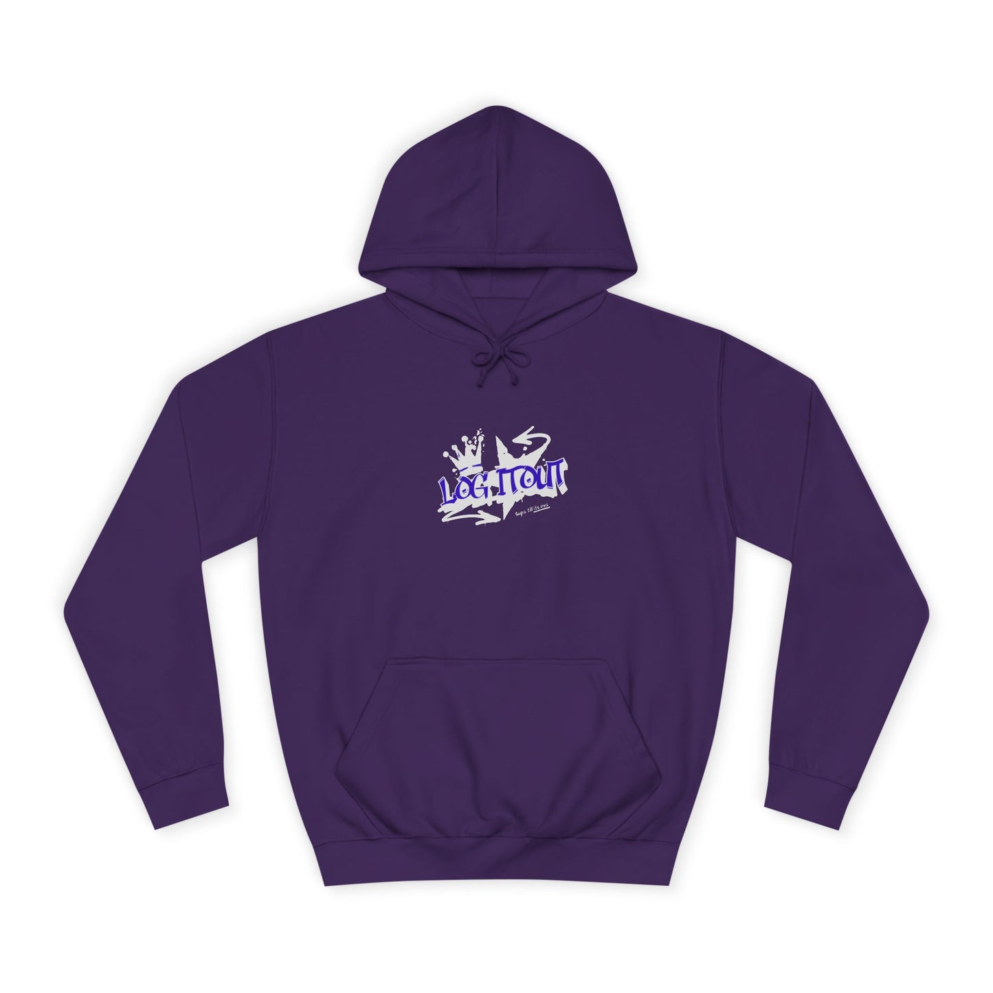 Casual Log it in Hoodie, Unisex Apparel, Trendy Wear, Cozy Street Style, Ideal Gift, Comfortable Fashion