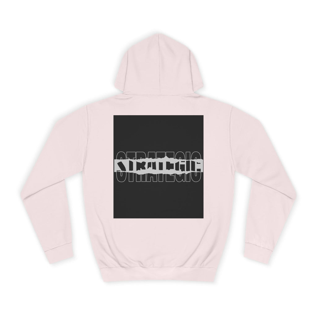 Unisex Hoodie with Strategic Print, Casual Sweatshirt,Gift, Trendy Apparel, Everyday Wear