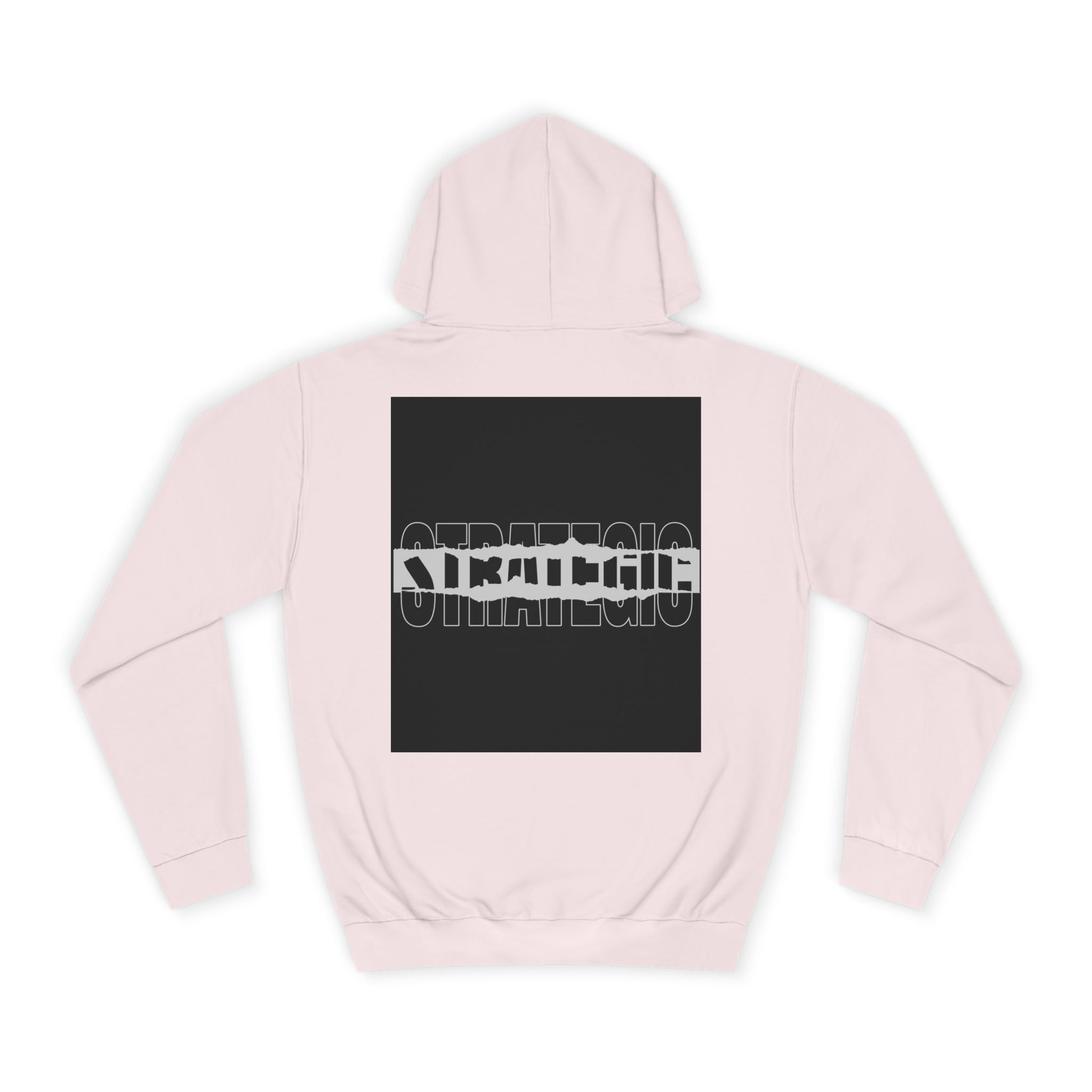 Unisex Hoodie with Strategic Print, Casual Sweatshirt,Gift, Trendy Apparel, Everyday Wear