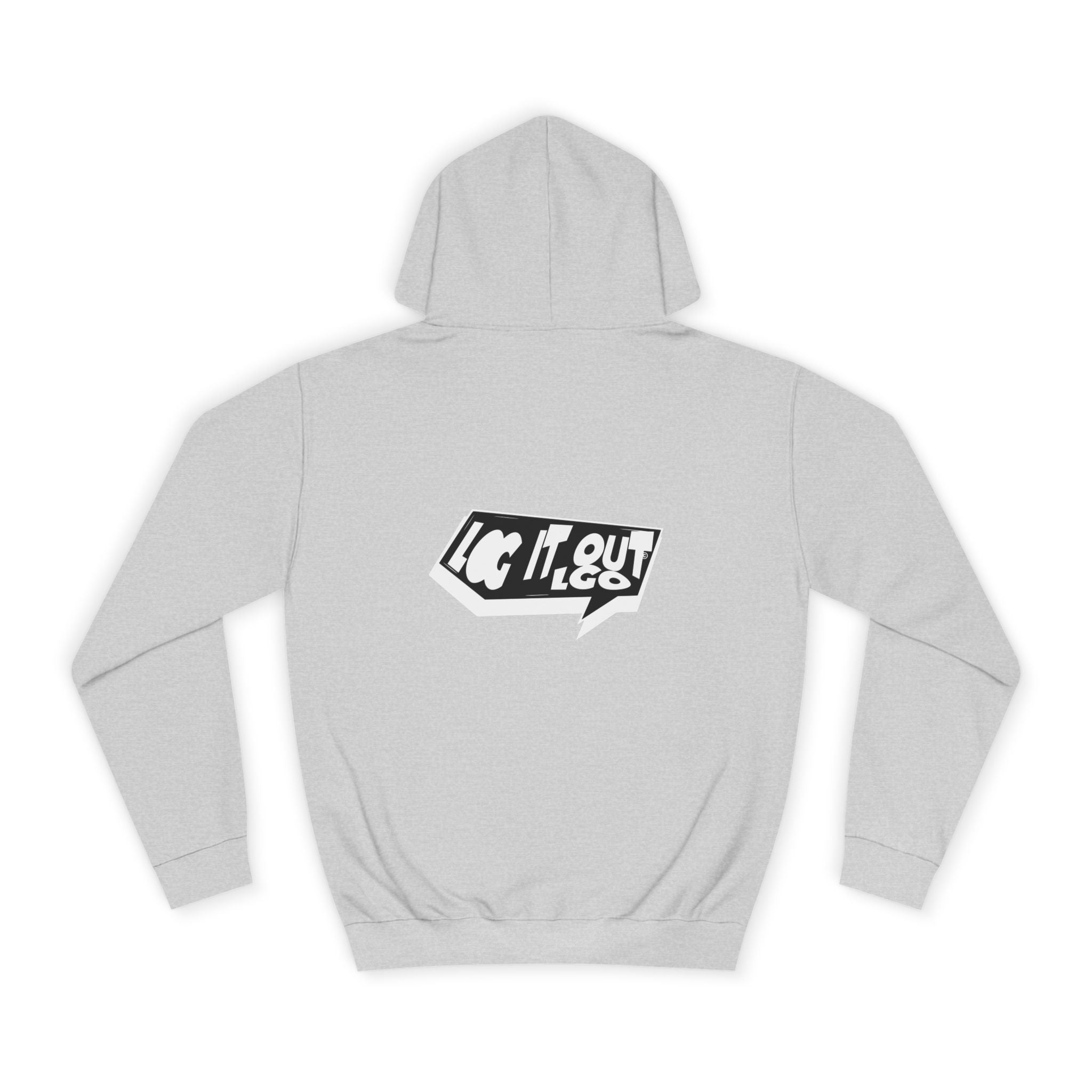 Chill Vibes Unisex Log it out Hoodie - Perfect for Campus Wear, Gifts, Casual Outfits, Fall/Winter Style, Cozy Fashion