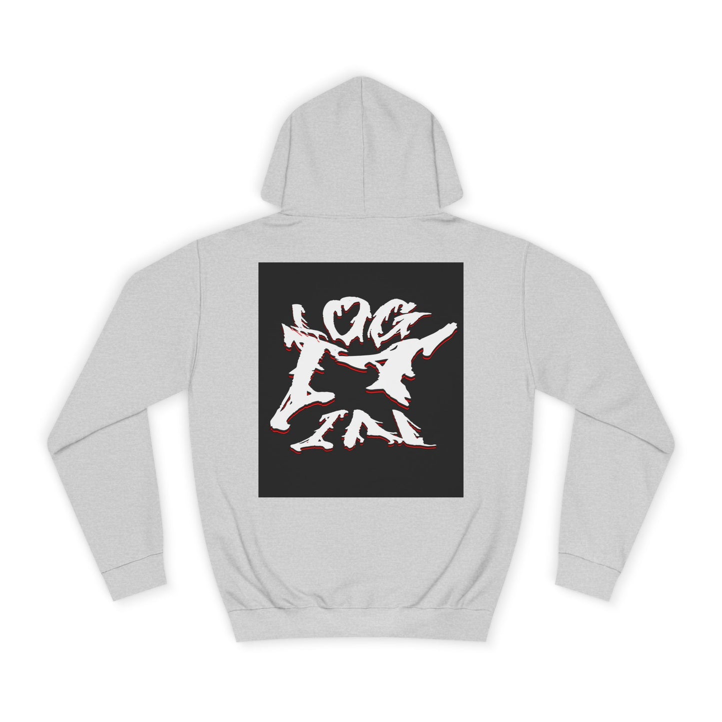 Unisex Log it in Hoodie - Artsy Graphic Sweatshirt, Cozy Custom Apparel, Perfect Gift, Spirit Wear, Trendy Streetwear