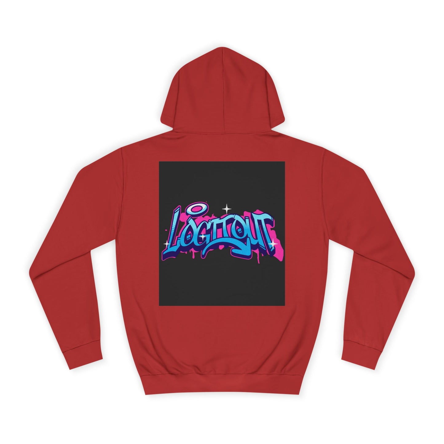 Unisex Hoodie with Colorful Graffiti Design - Trendy Streetwear, Perfect for Life, Gift, Casual Wear