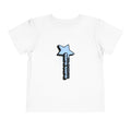 Toddler Tee — Blue Star "Tell em log it in" Graphic
