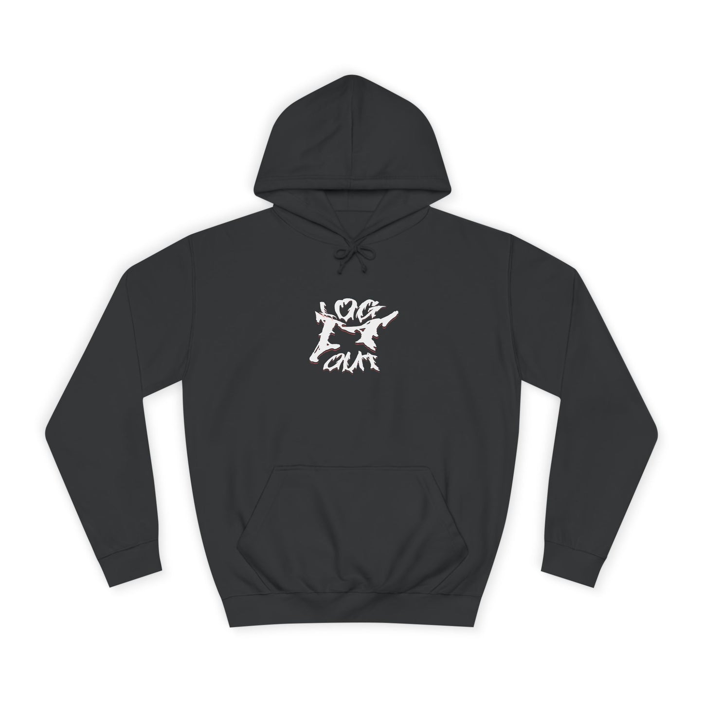 Unisex Log it out Hoodie - Trendy Graphic Sweatshirt, Perfect for Life, Great Gift for Graduation,