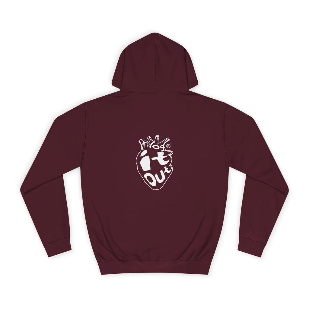 Comfortable Unisex Log it out Hoodie, Great for Life, Perfect for Casual Wear, Trendy Spirit