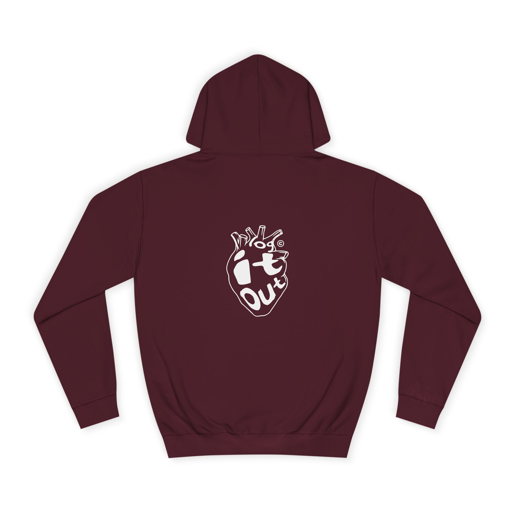 Comfortable Unisex Log it out Hoodie, Great for Life, Perfect for Casual Wear, Trendy Spirit