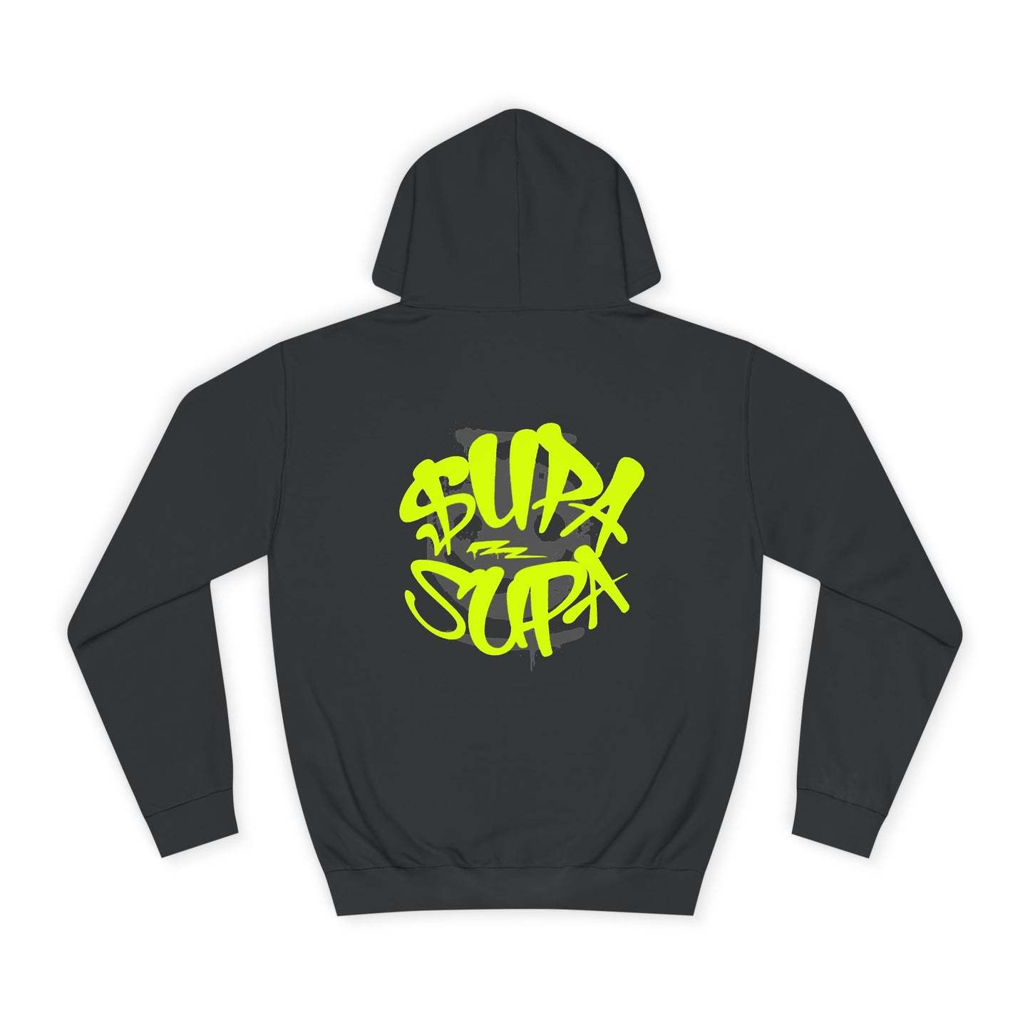 Trendy Unisex Supa Supa Hoodie, Casual Streetwear, Gift for Any one, Urban Fashion, Bright Graphic Design