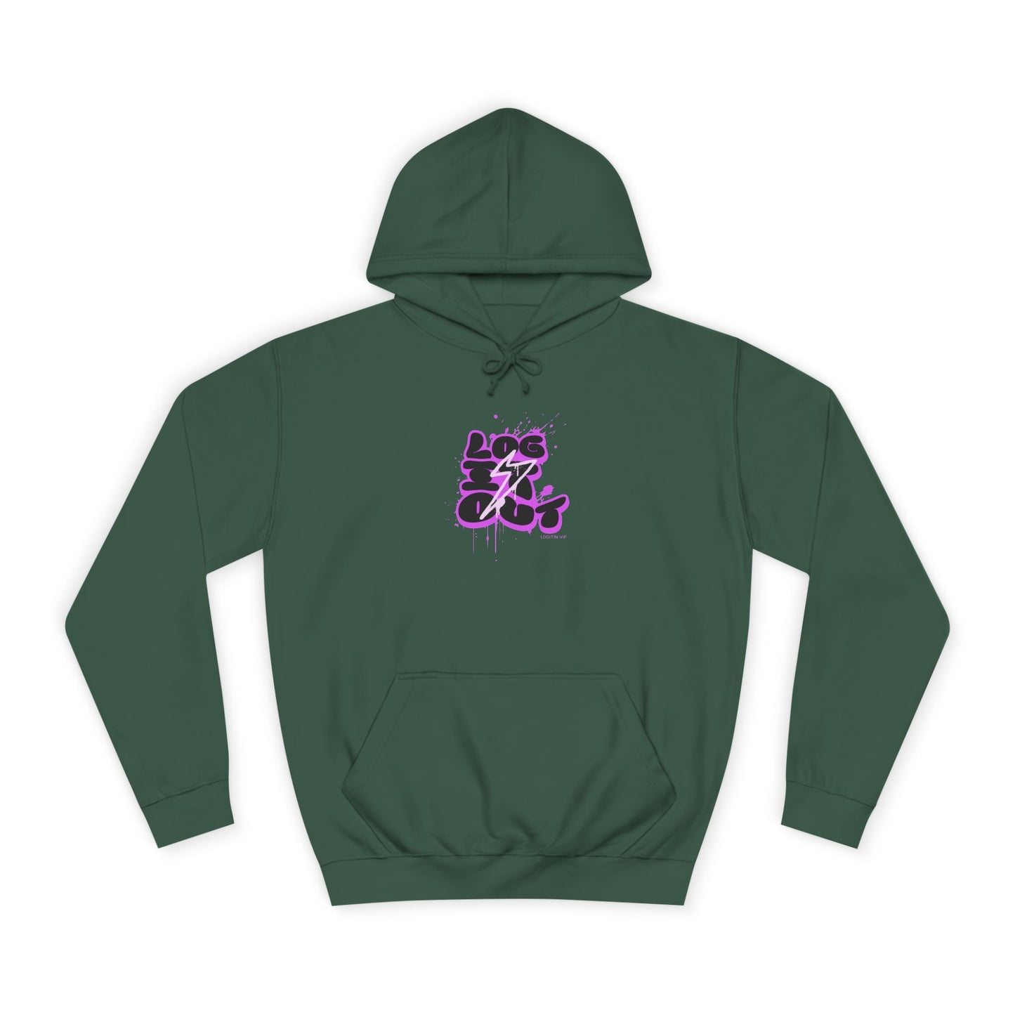 Unisex Hoodie - Log It Out Trendy Street Wear