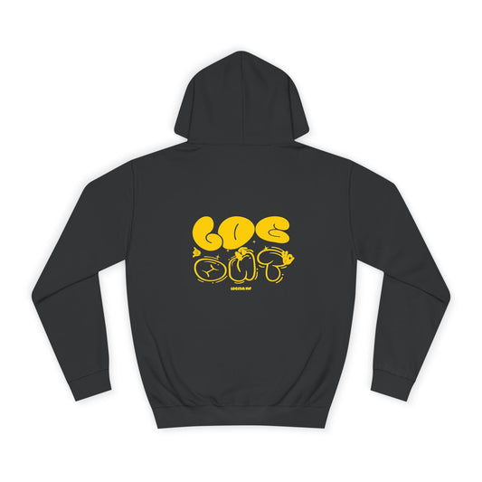 Stylish Log Out Hoodie with Vibrant Graphics - Perfect for Everyday Life, Fall Fashion, Cozy Wear, Casual Attire