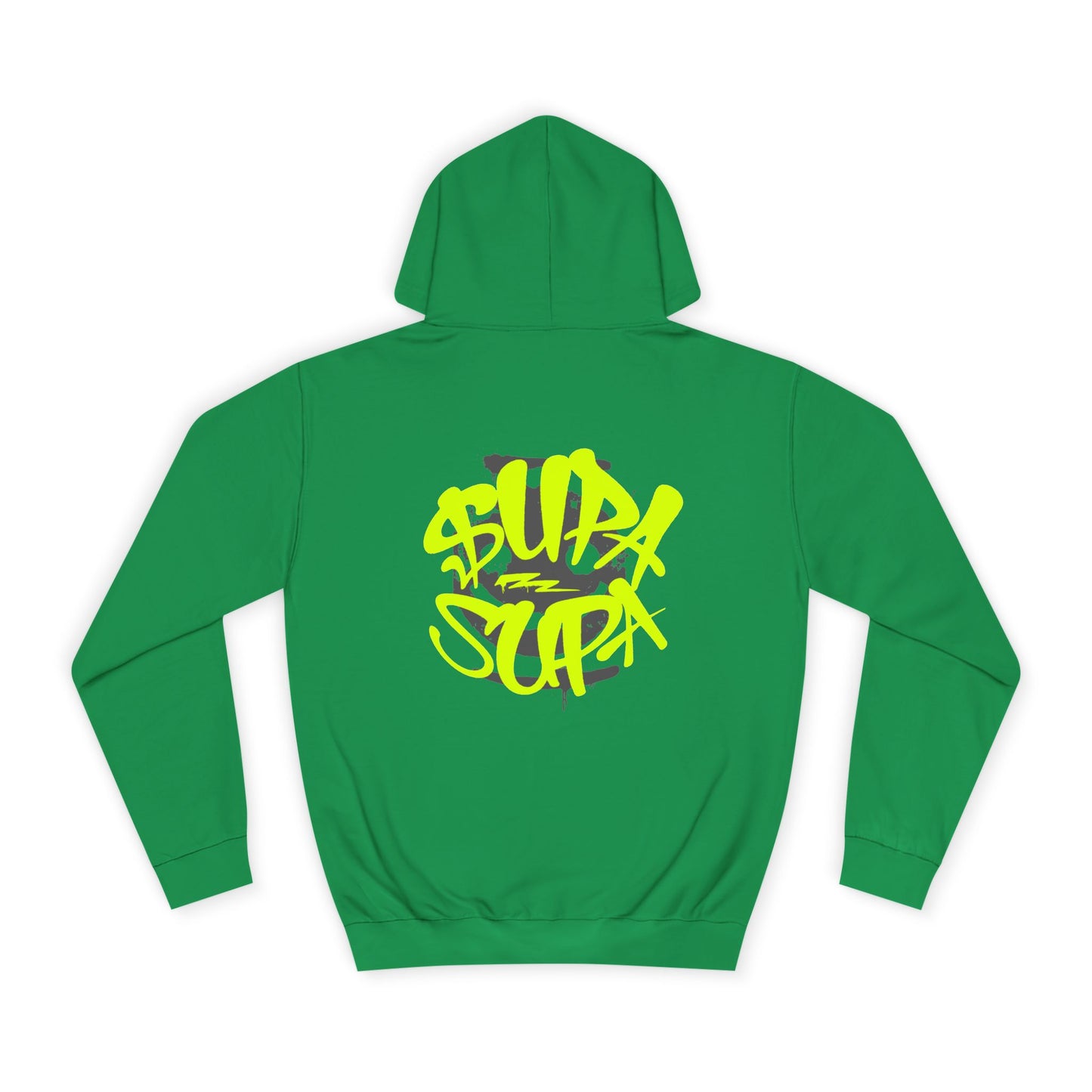 Trendy Unisex Supa Supa Hoodie, Casual Streetwear, Gift for Any one, Urban Fashion, Bright Graphic Design