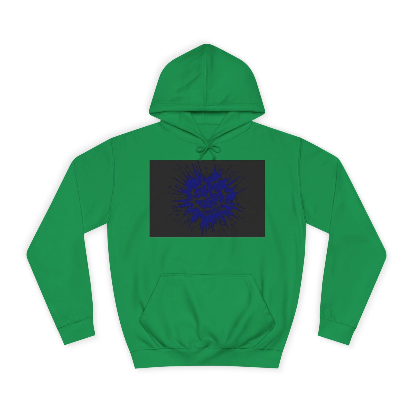 Unisex Supa Supa Hoodie with Bold Graphic Design, Comfortable Casual Wear, Ideal for Everyday, Perfect for Gifting, Spring and Fall Fashion
