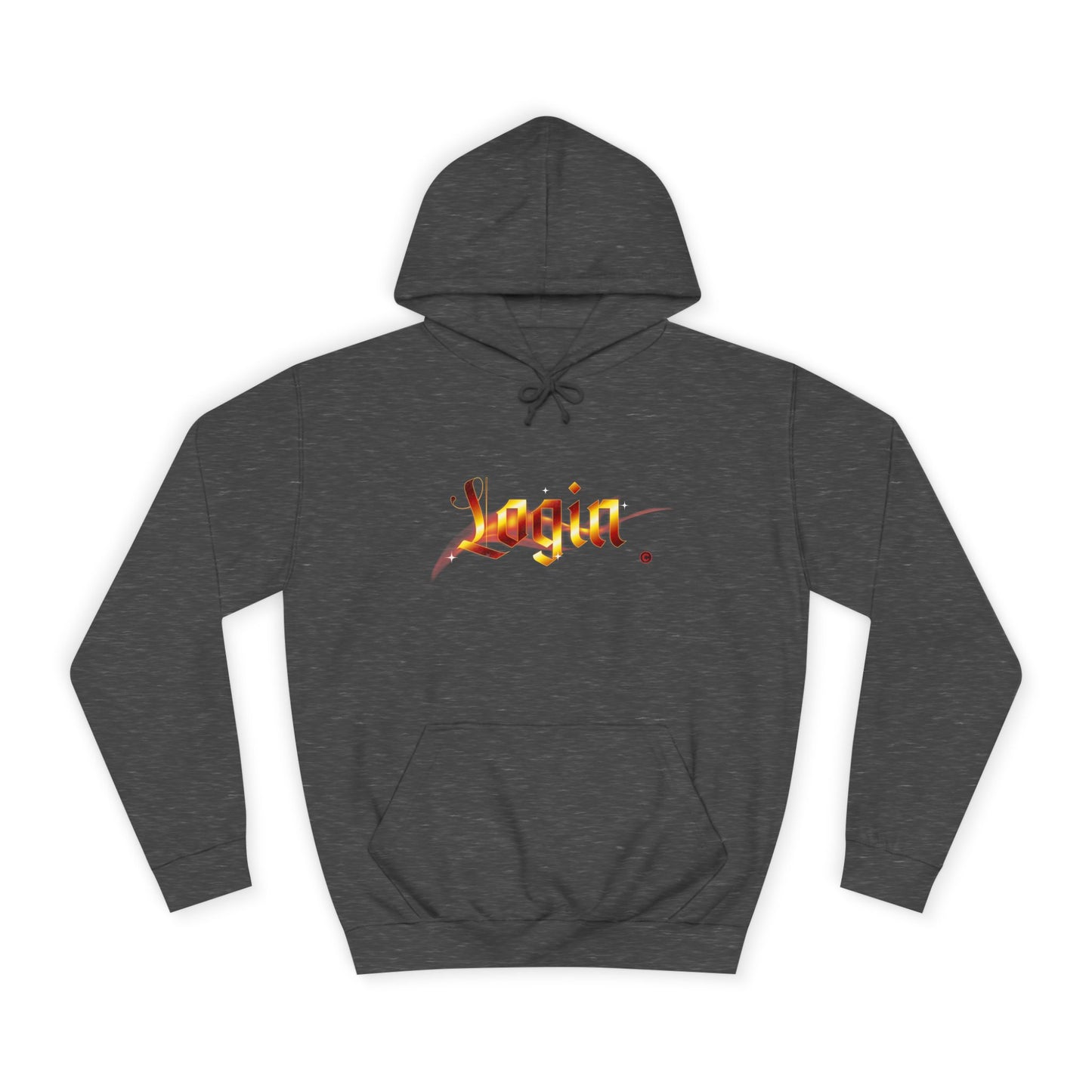 Aesthetic 'Login' Unisex Hoodie, Cozy Trendy Wear, Gift for Any One, Warm Casual Style, Trendy Hoodie