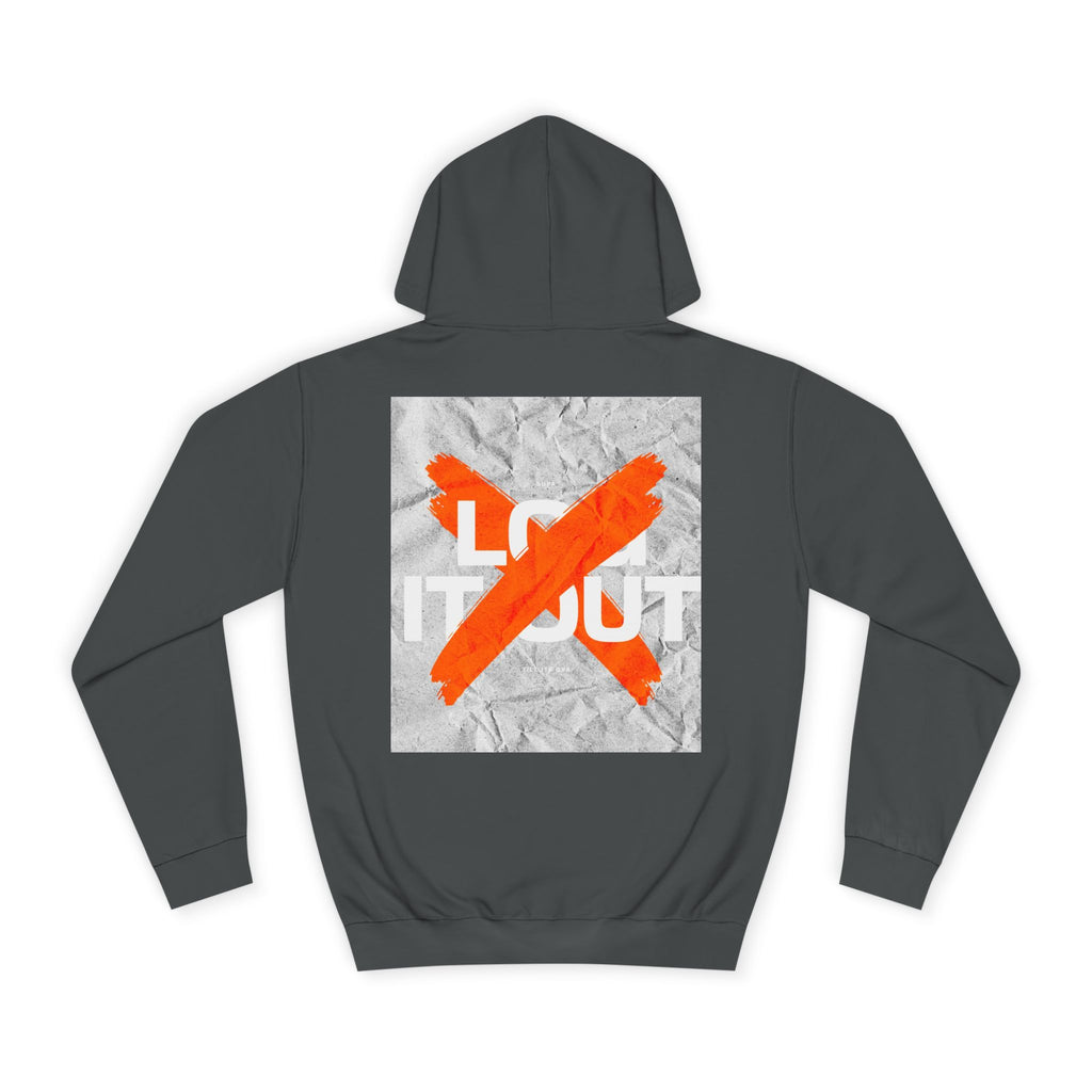 Trendy Unisex Hoodie - Stylish Graphic Sweatshirt, Casual Wear, Gifts, and Everyday Comfort - 'Log it Out' Design