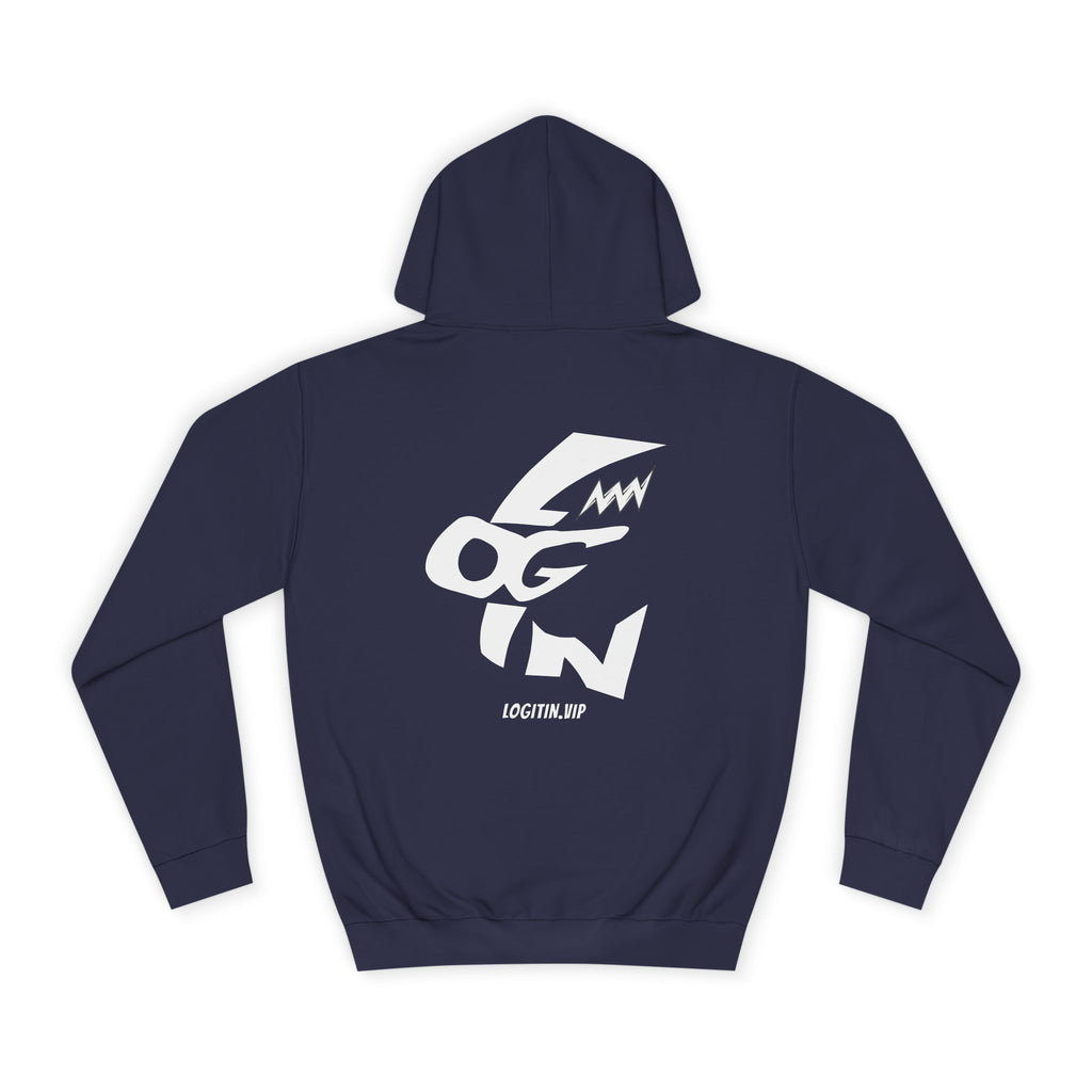 Minimalist Unisex Login Hoodie - Cozy Essential for Everyday Wear