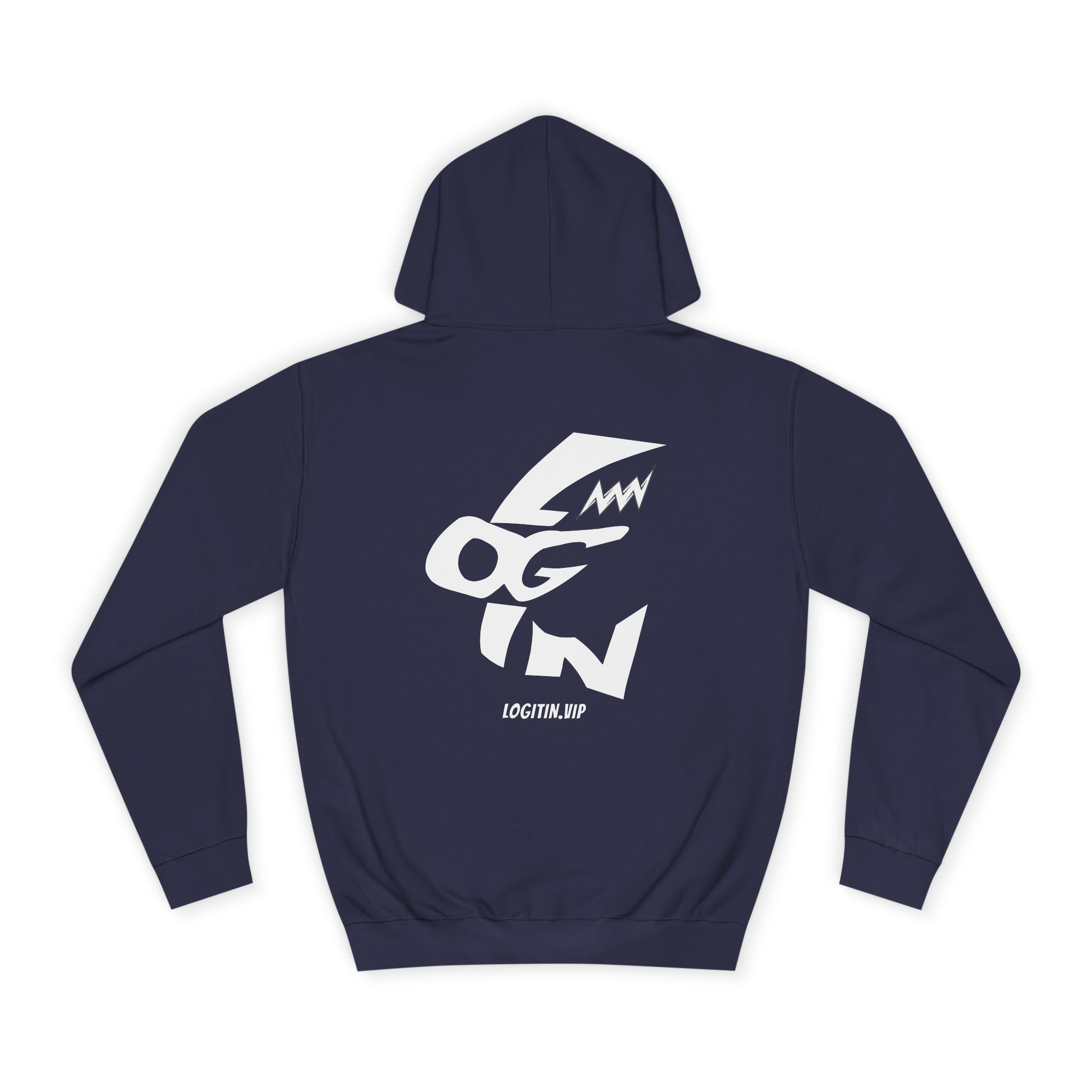 Minimalist Unisex Login Hoodie - Cozy Essential for Everyday Wear