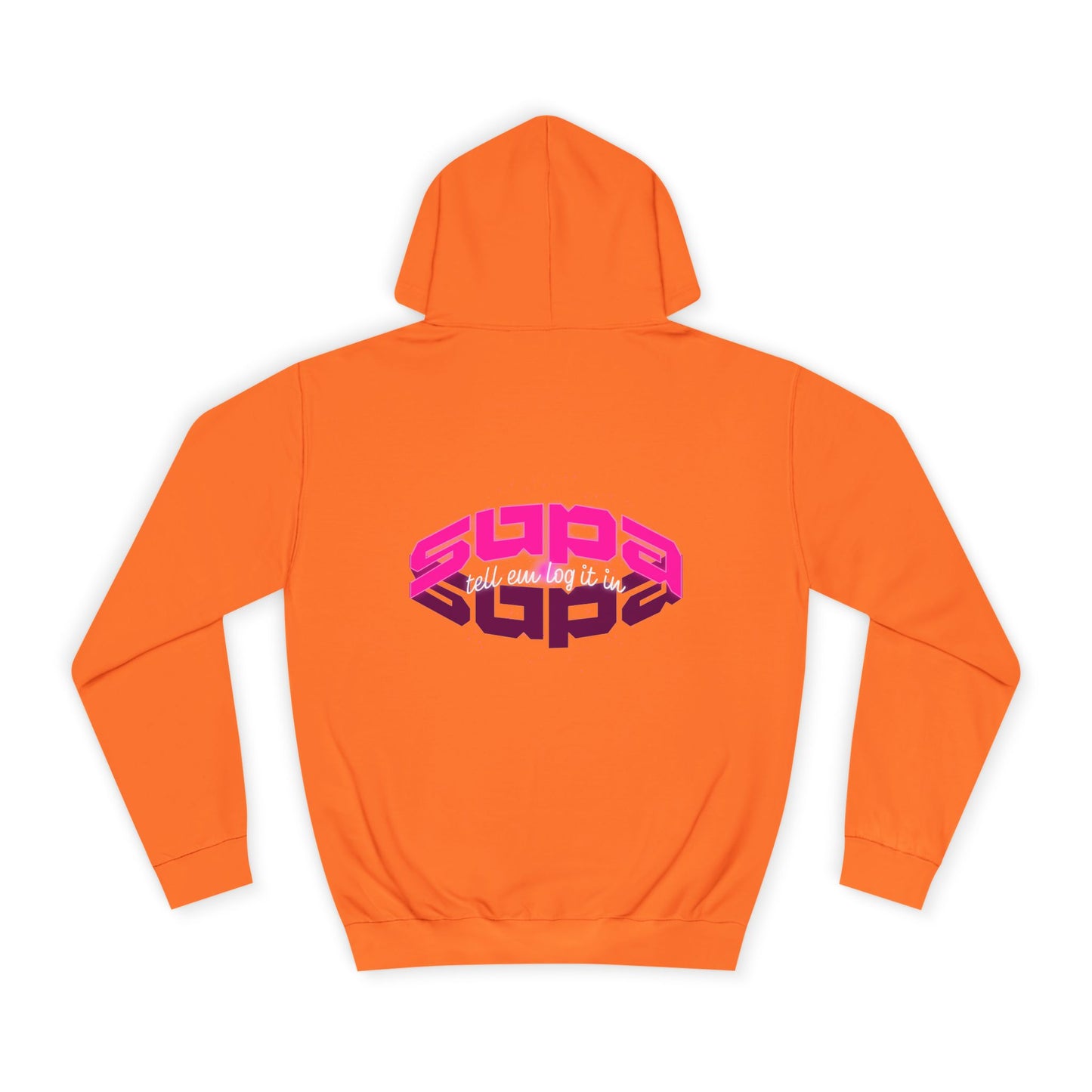 Stylish Trendy Hoodie with 'Supa' Design, Unisex Casual wear for Everyone, Perfect for Everyday Life, Gift, Bright hoodie