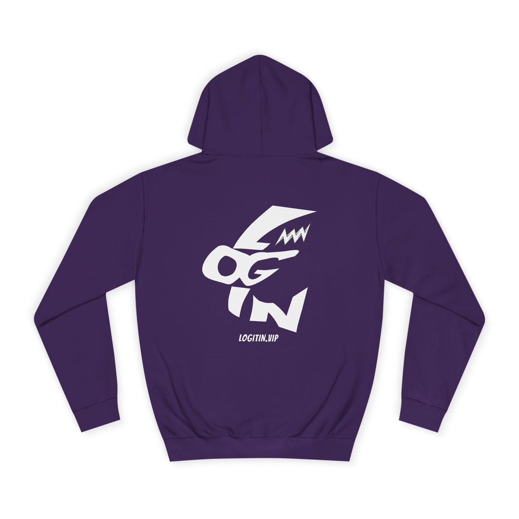 Minimalist Unisex Login Hoodie - Cozy Essential for Everyday Wear